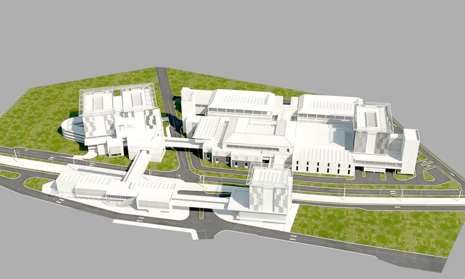 Maquette du terminal urbain que le consortium Laxmanbhai/ Manser Saxon avait proposée, mais qui n’a pu aller de l’avant.