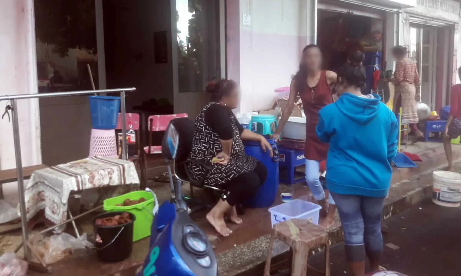 Inondations à Fond-du-Sac