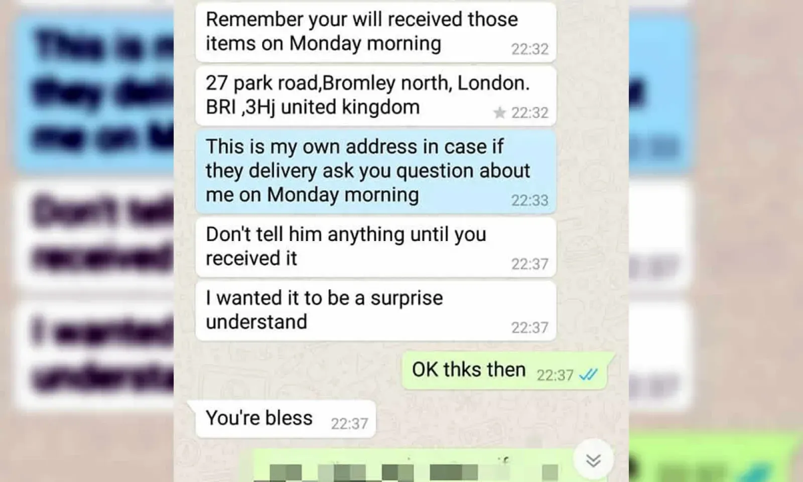 Promesse de Rs 900 000 d’un « ami anglais »