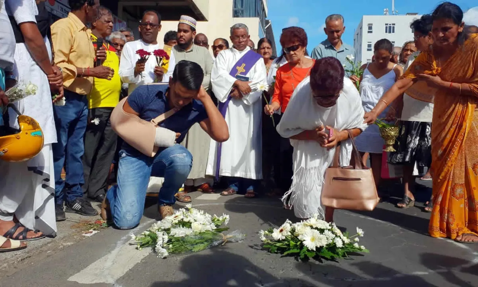 Accidents à la rue Brabant