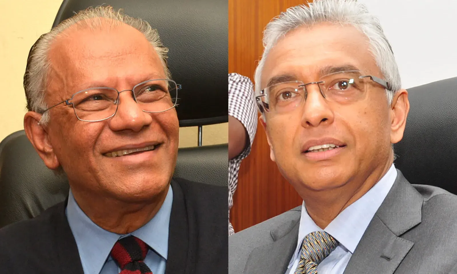 Navin Ramgoolam et Pravind Jugnauth