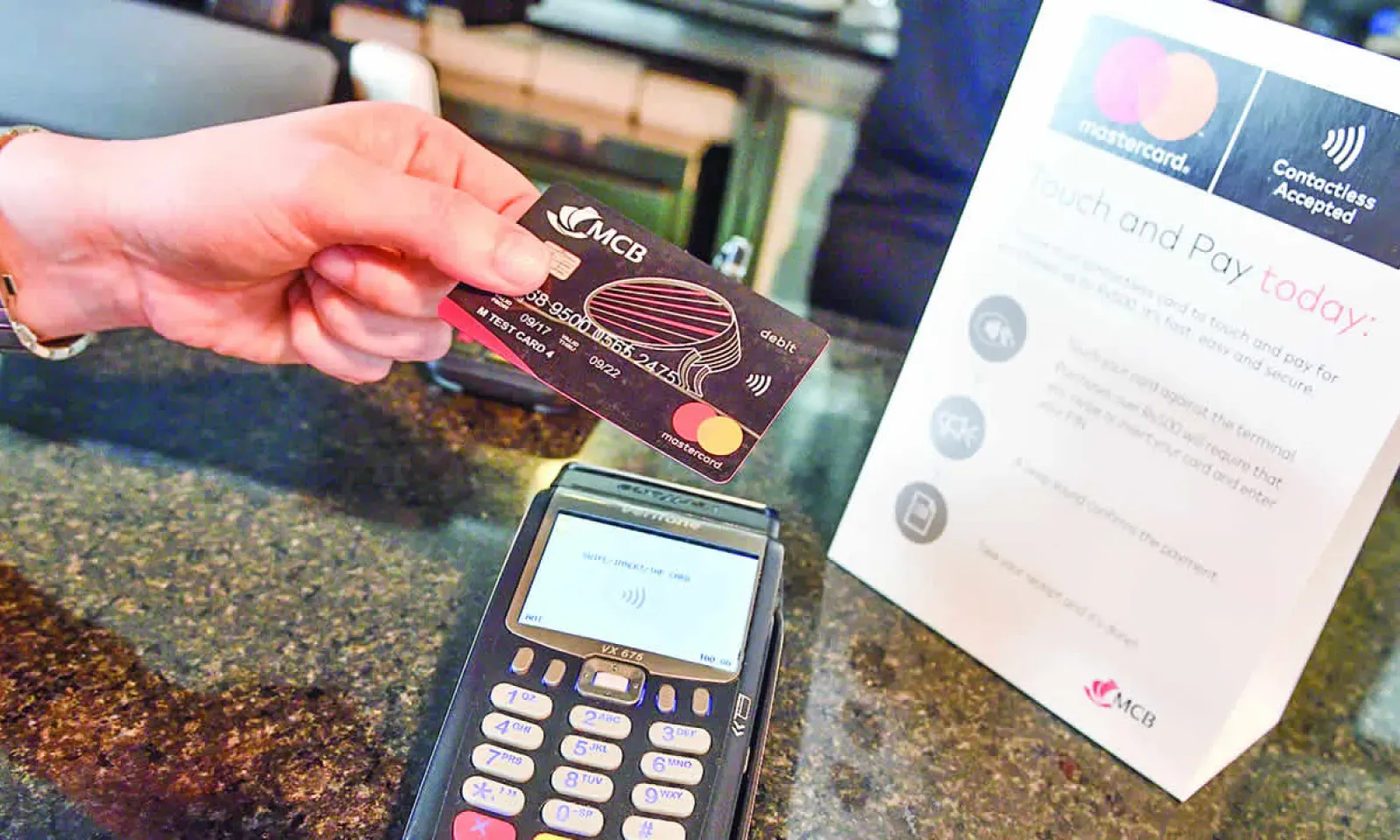 MCB touch & pay