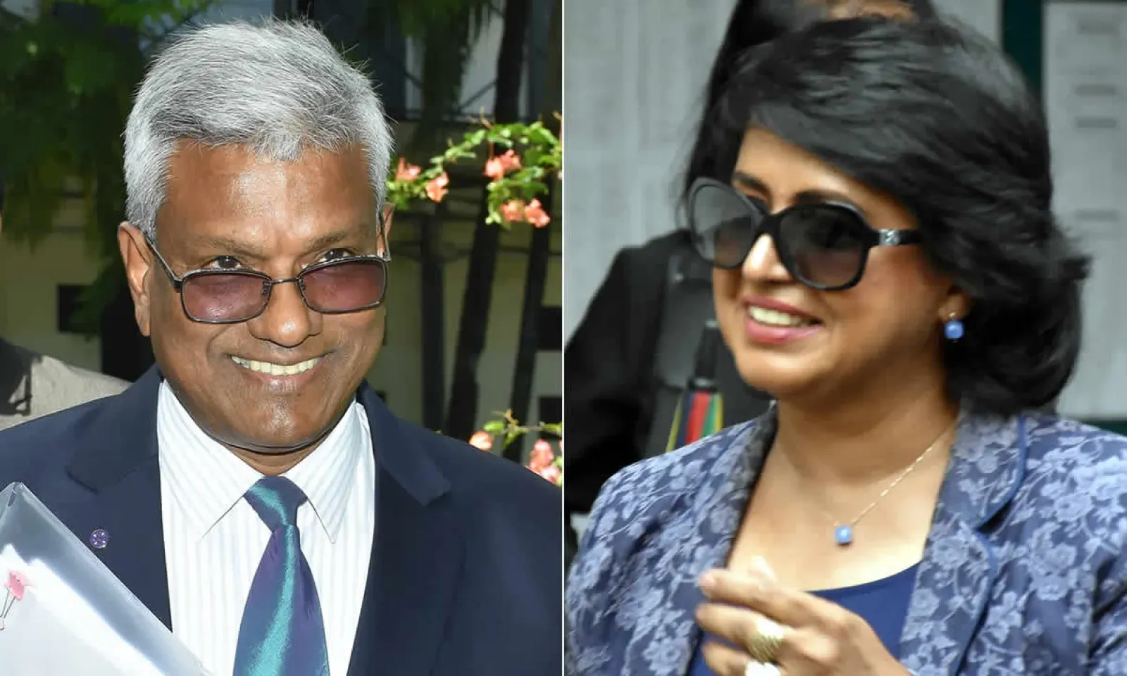 Ameenah Gurib-Fakim et Dass Appadu.