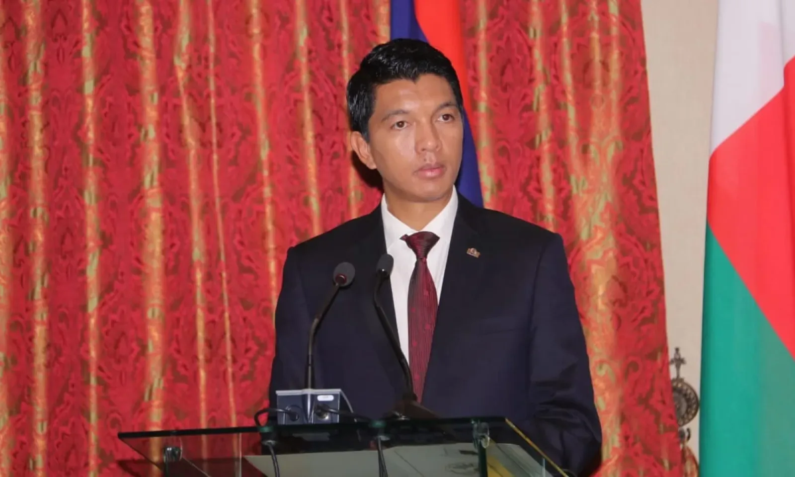 Andry Rajoelina, président de la République de Madagascar