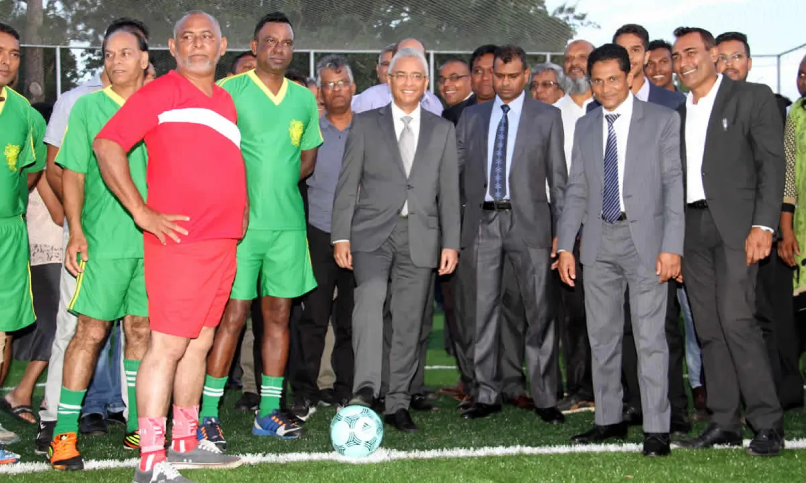 Inauguration d’un complexe sportif