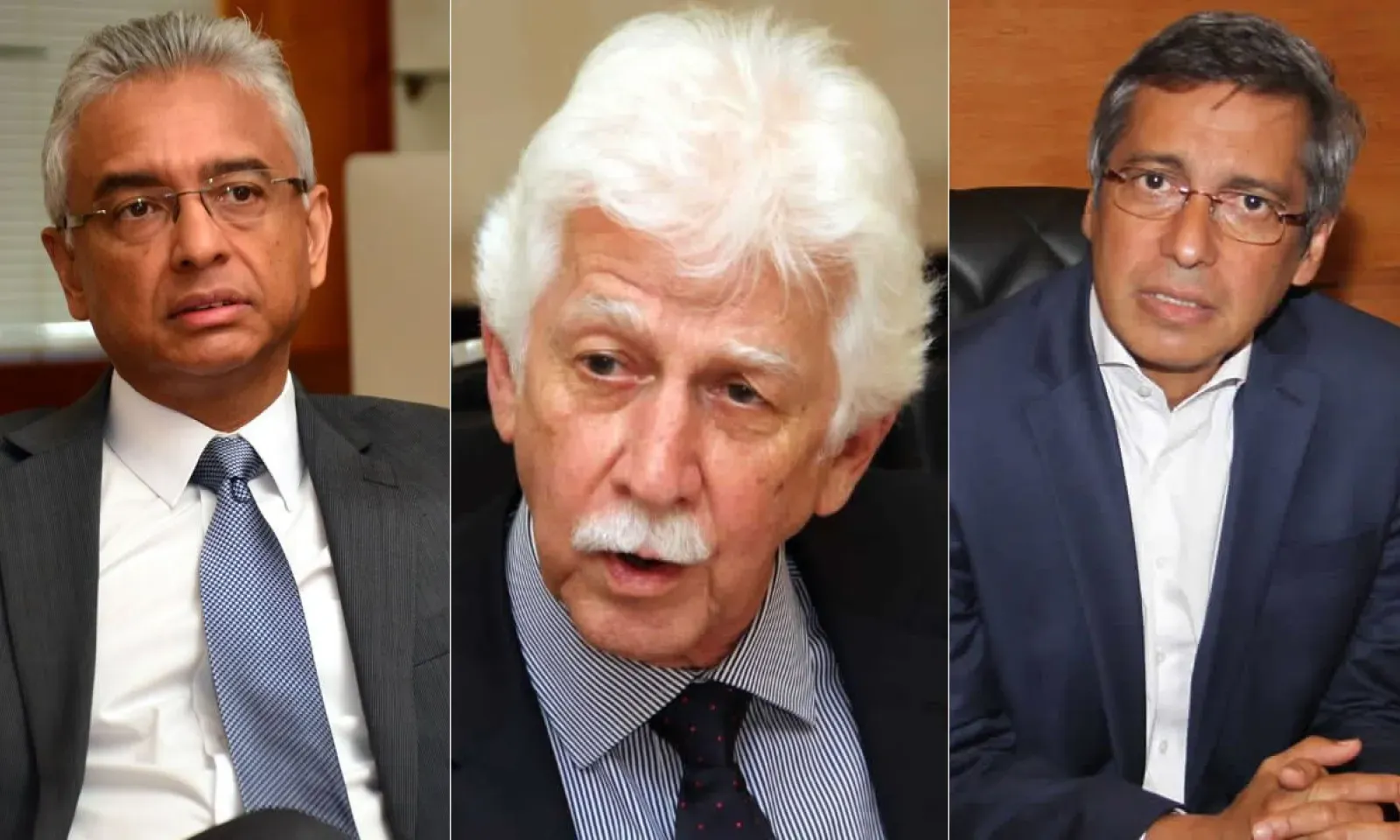 Jugnauth, Bérenger et Duval