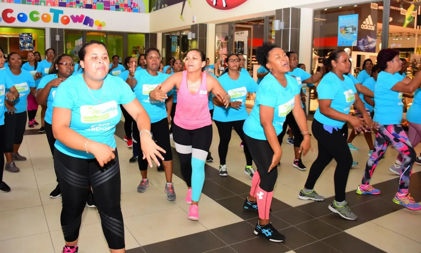 Une journée de Fitness Dance avait été organisé à La City Trianon en septembre 2018.