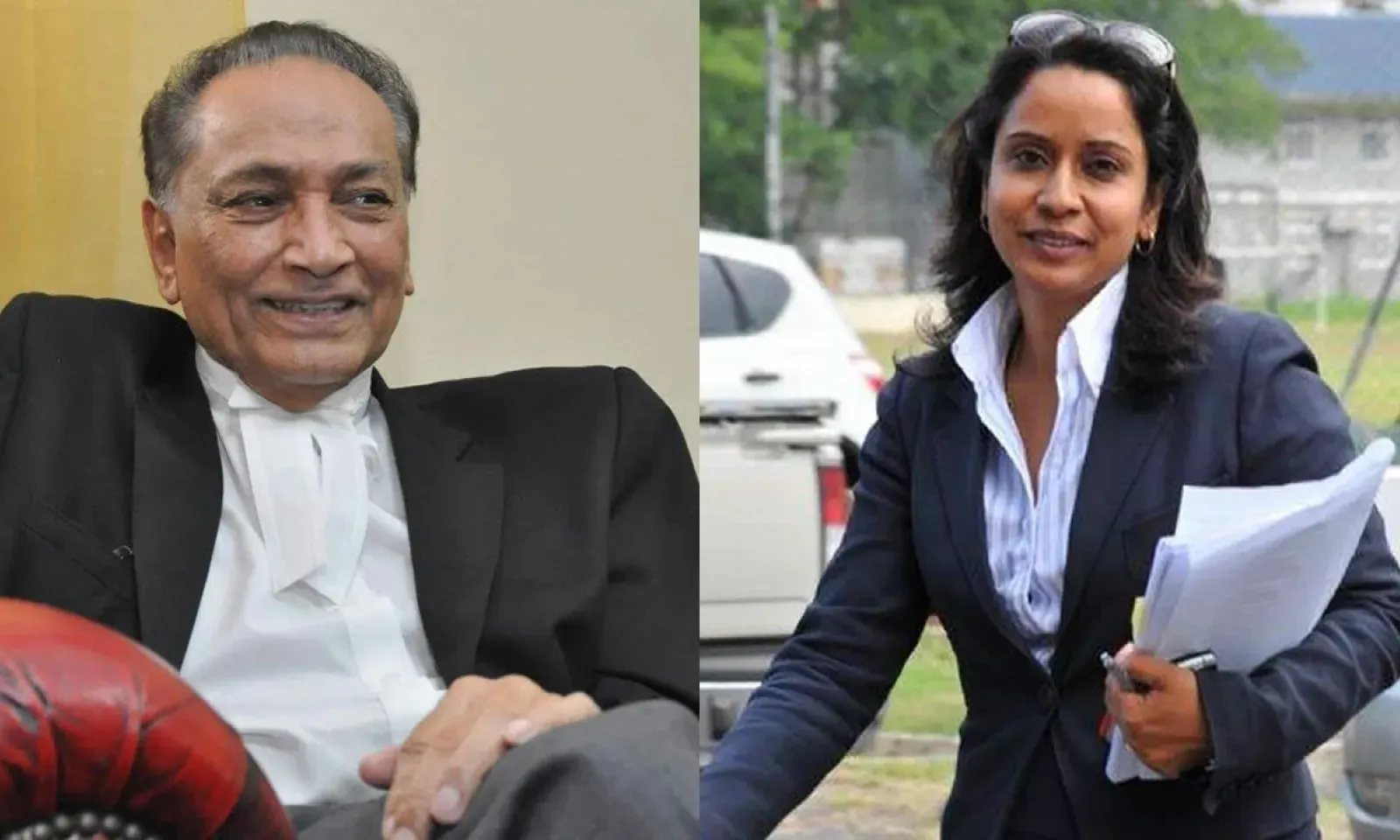 Me Yousuf Mohamed et Me Poonum Sookun-Teeluckdharry.