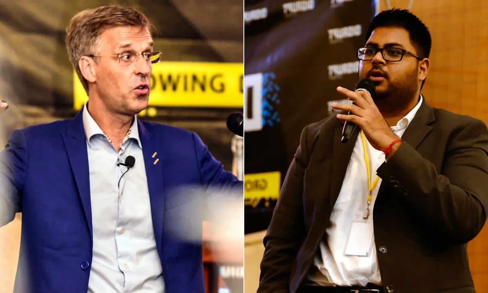 Fredrik Haren et Reekesh Reetun