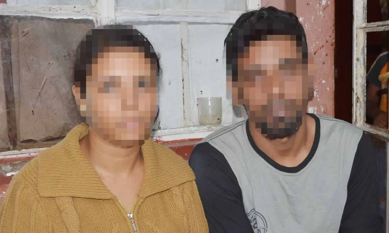 Imteaz et son épouse