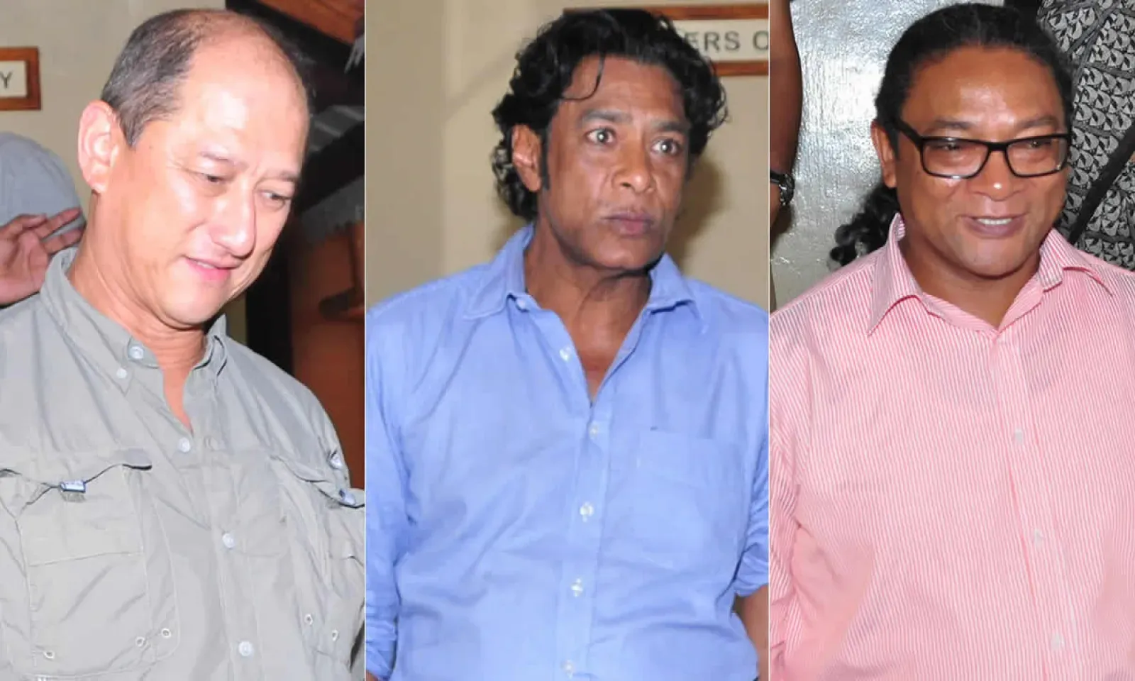 Alain Wong, Nando Bodha et Stephan Toussaint