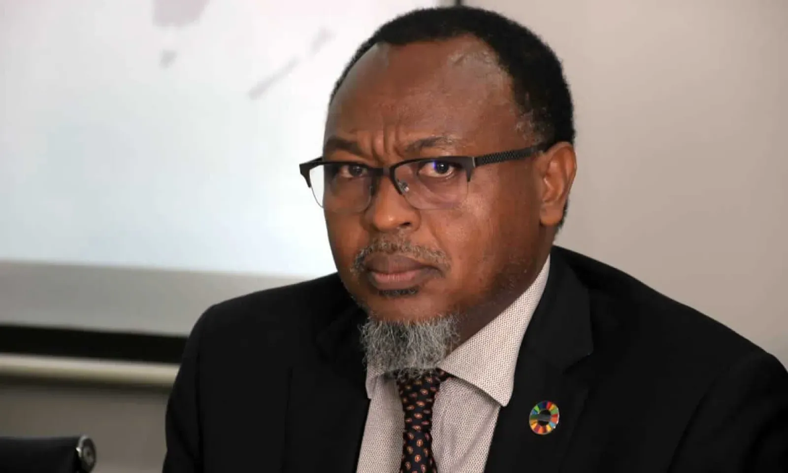 Le Dr Laurent Musango représente l’OMS.