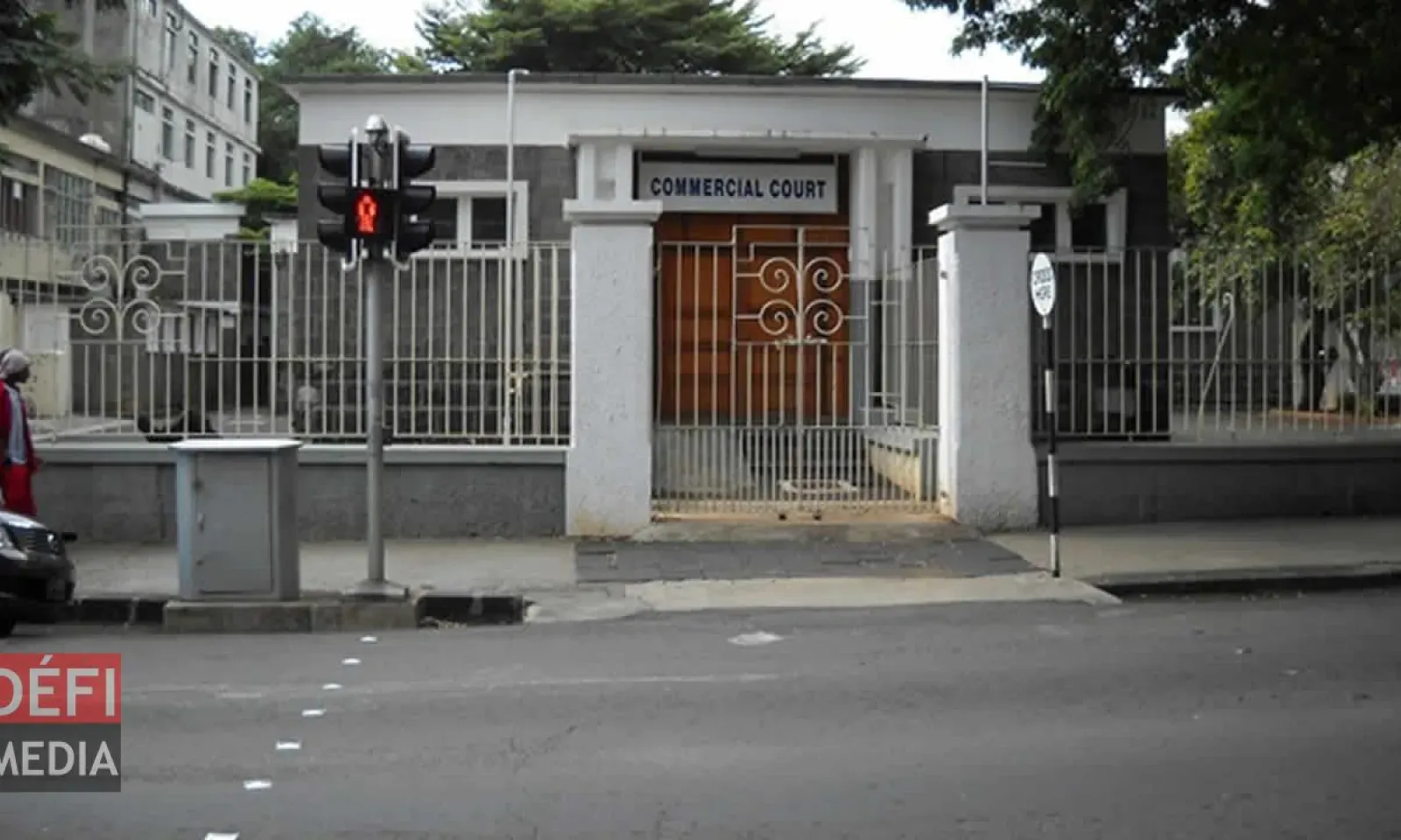 La cour commerciale à Port-Louis