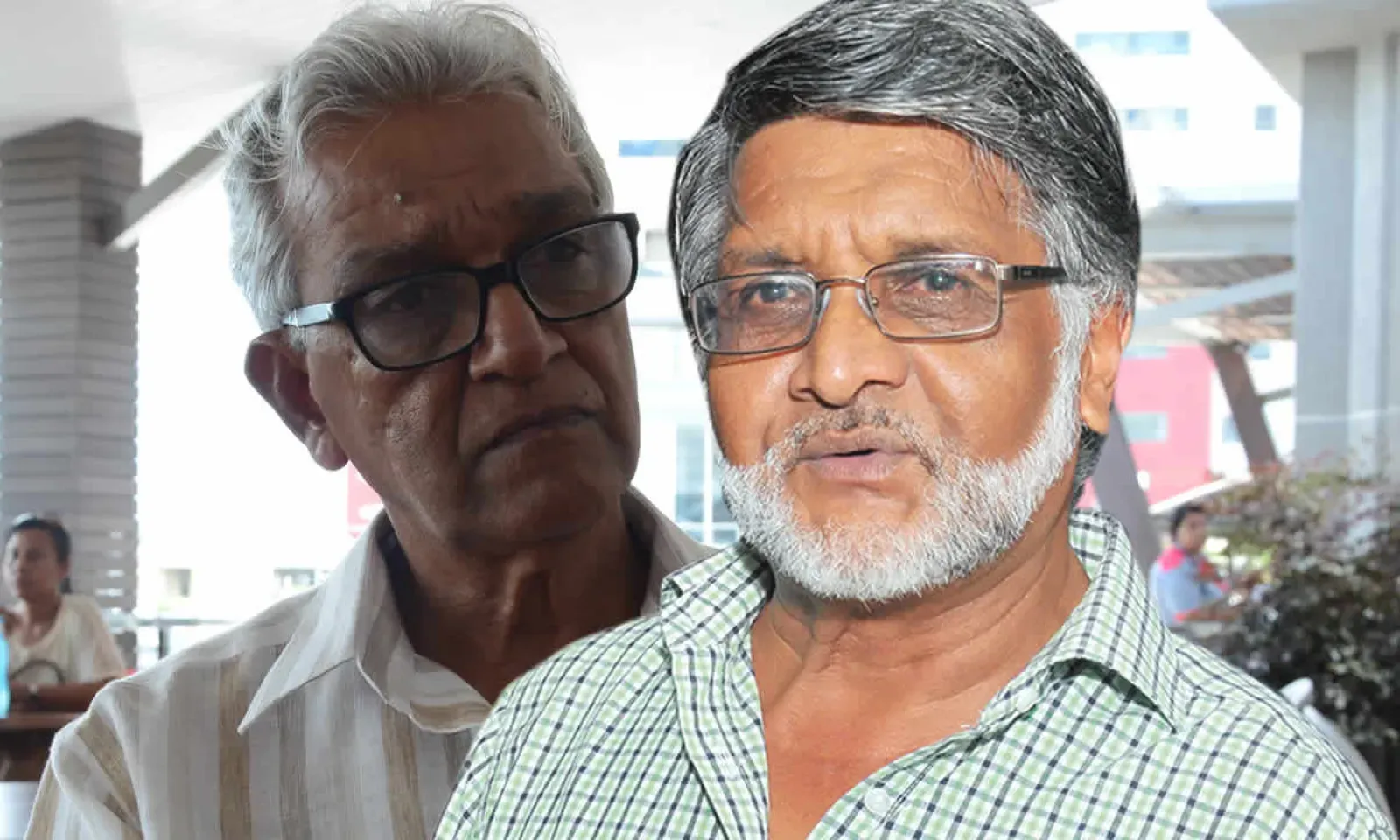 Jayen Chellum et Mossadeq Sahebdin.