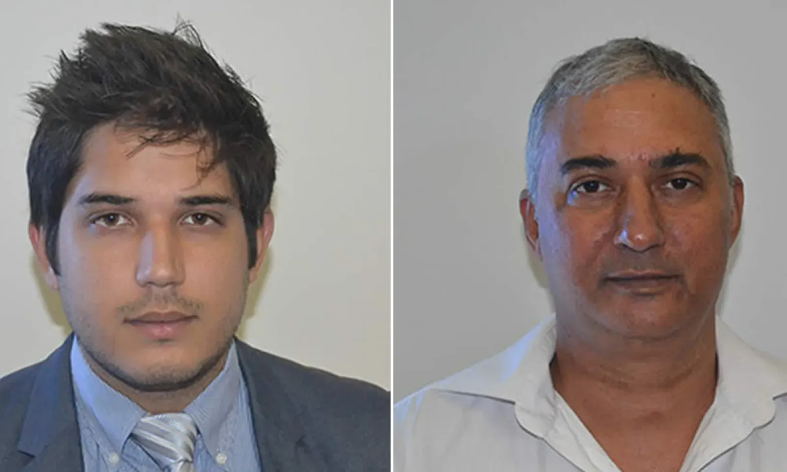 Aymeric et son père, Jadoo Dookun.