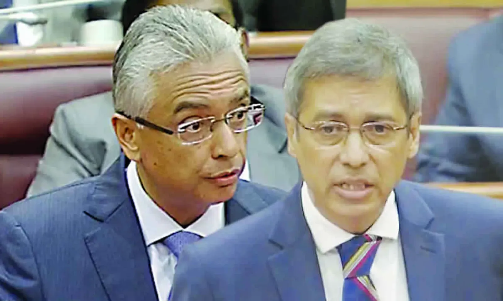 Pravind Jugnauth et Xavier-Luc Duval