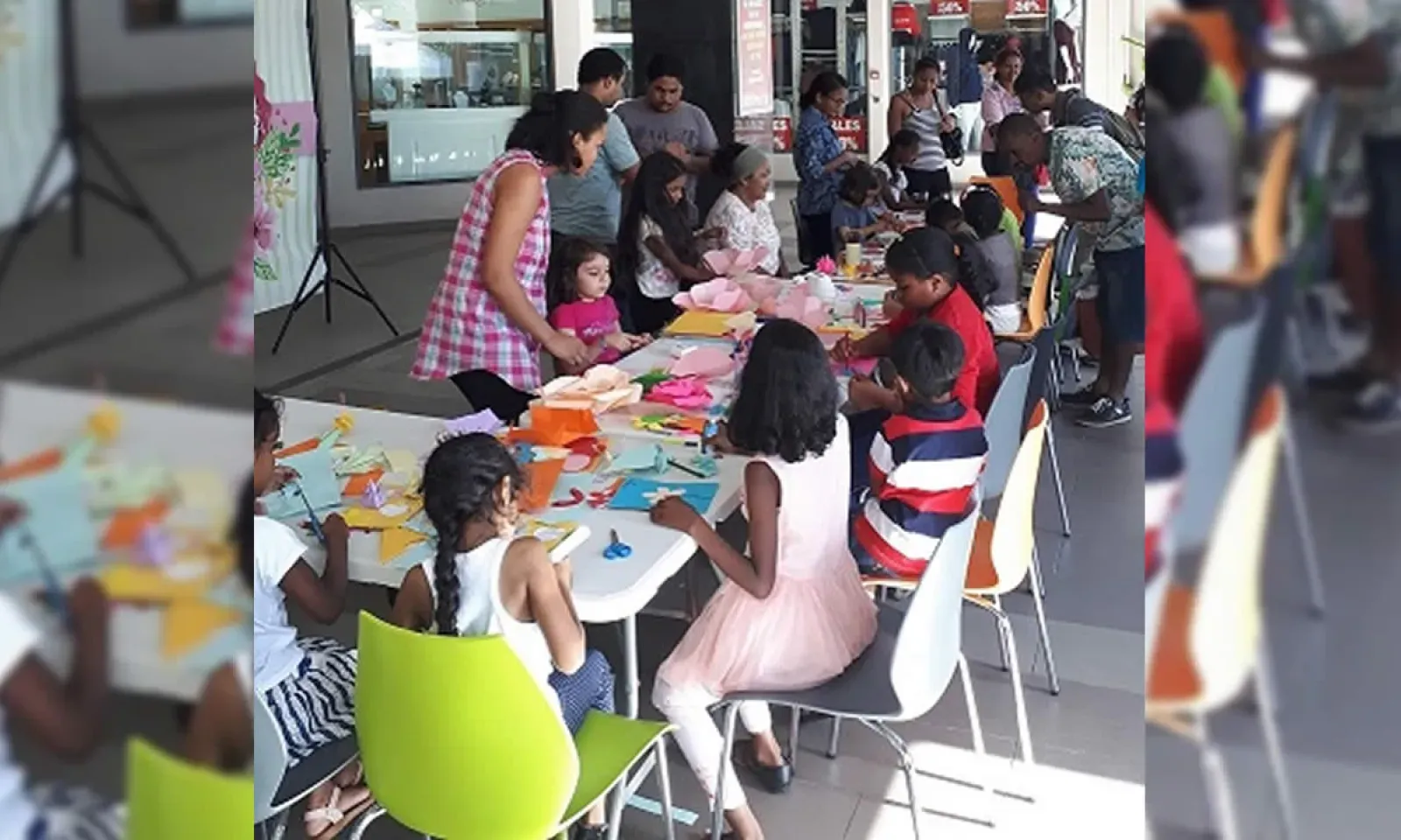 Lors des éditions précédentes, l’atelier a accueilli plus d’une centaine d’enfants et d’adultes.