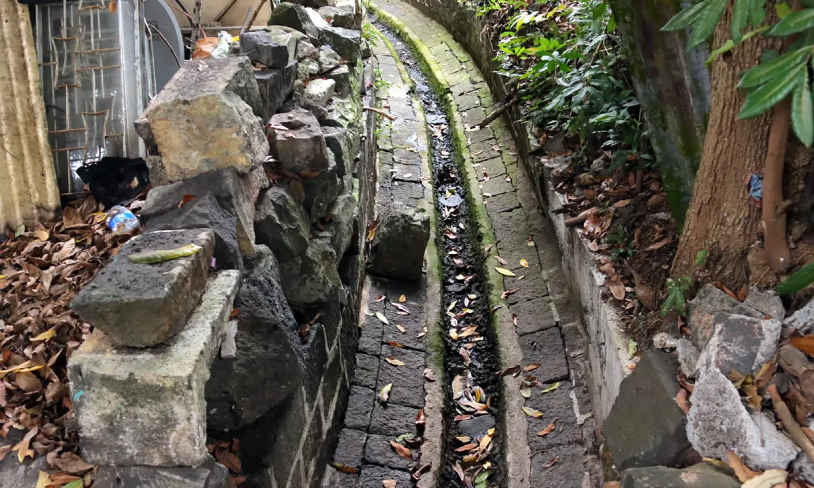 Travaux du Metro Express à Rose-Hill