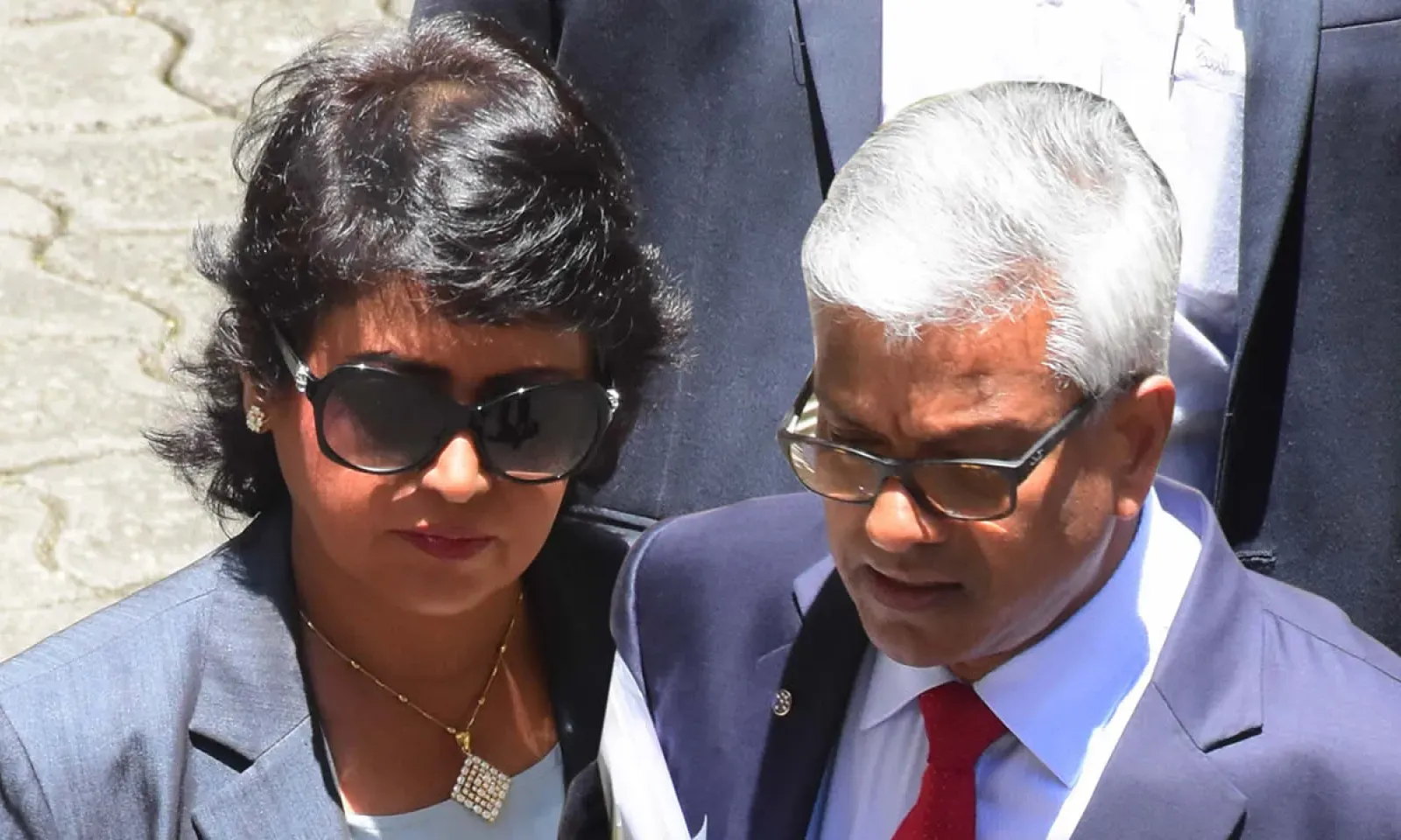 Ameenah Gurib-Fakim et Dass Appadu.