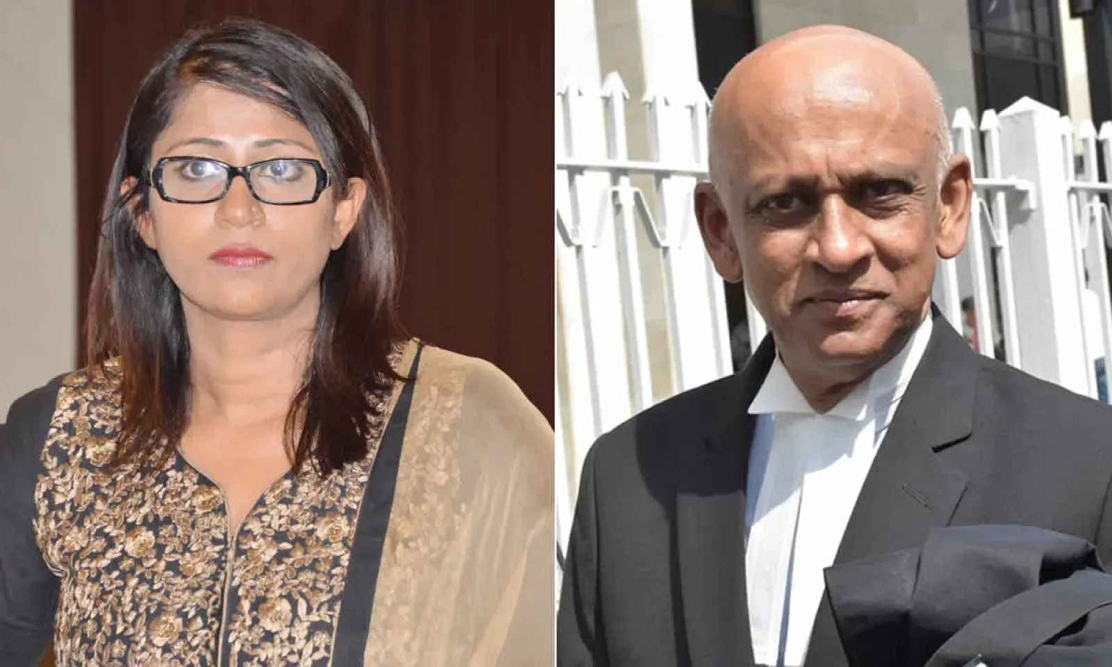 Roubina Jadoo-Jaunbocus et Raouf Gulbul