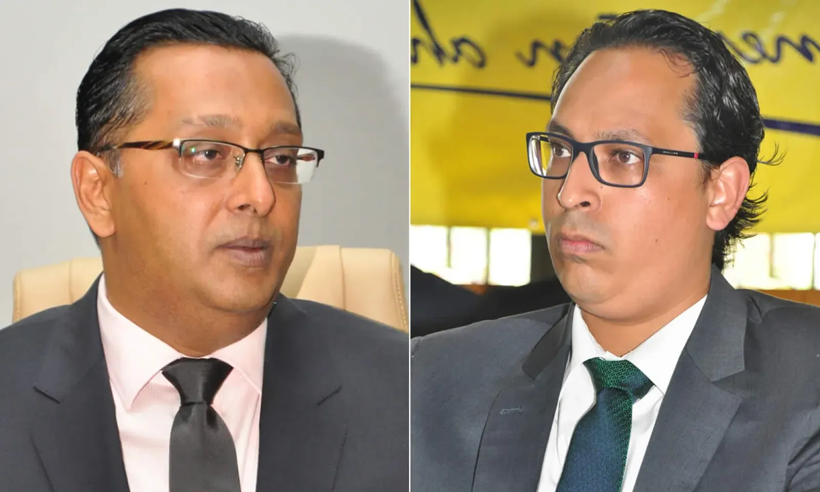 Roshi Bhadhin et Akilesh Deerpalsing