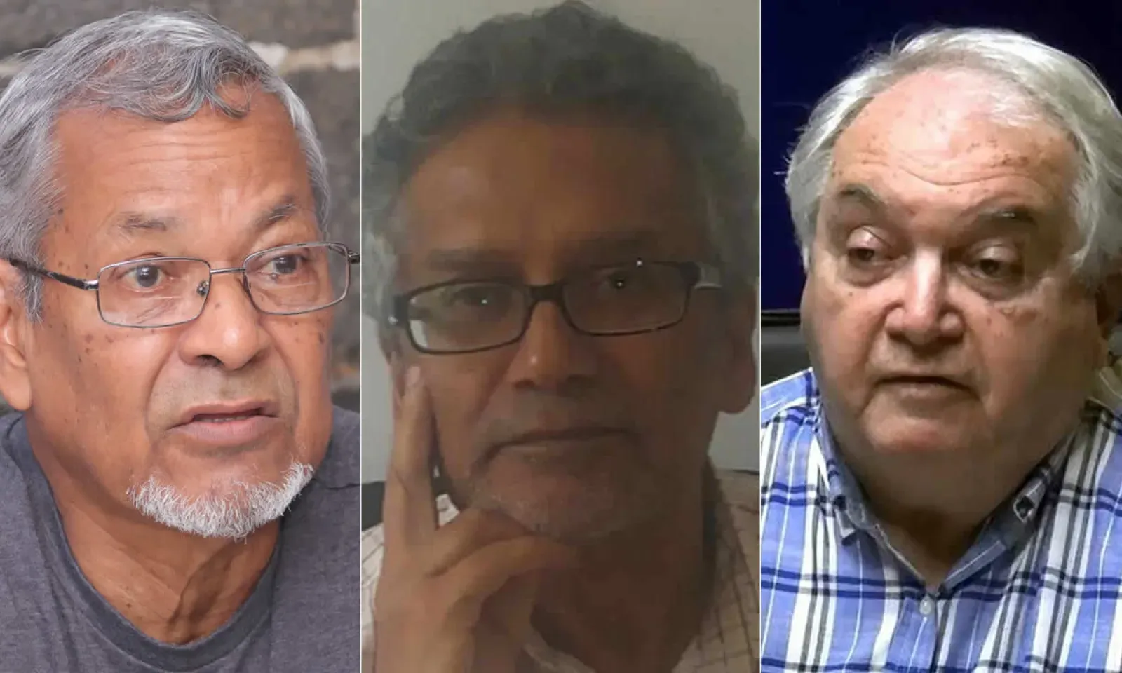 Jack Bizlall, Kris Valaydon et Yvan Martial 