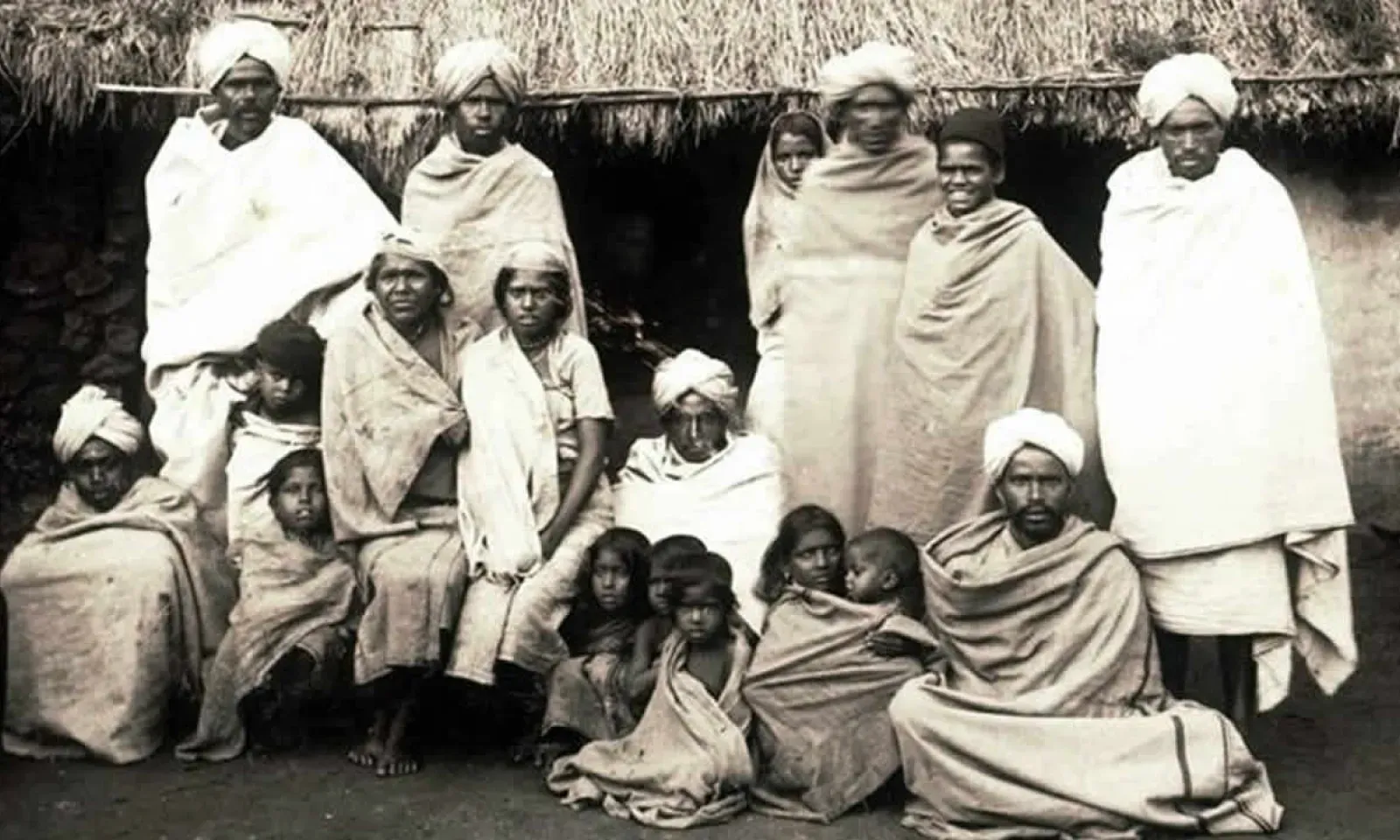 Arrivée des travailleurs engagés 