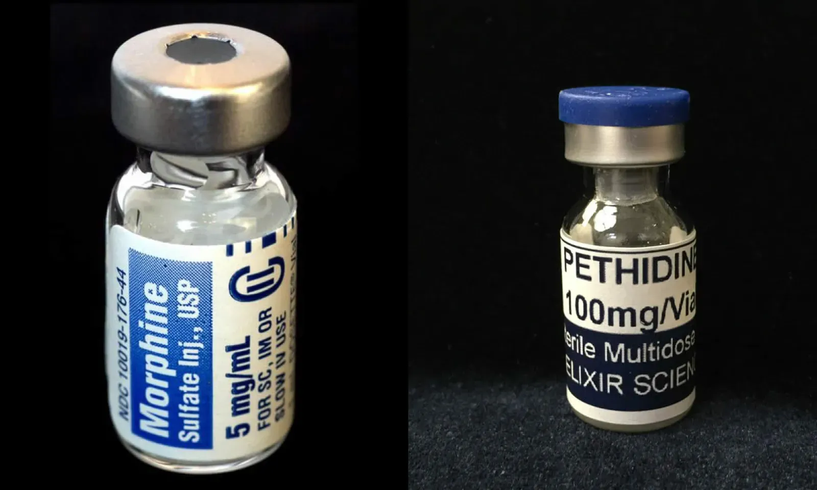 Morphine et péthidine