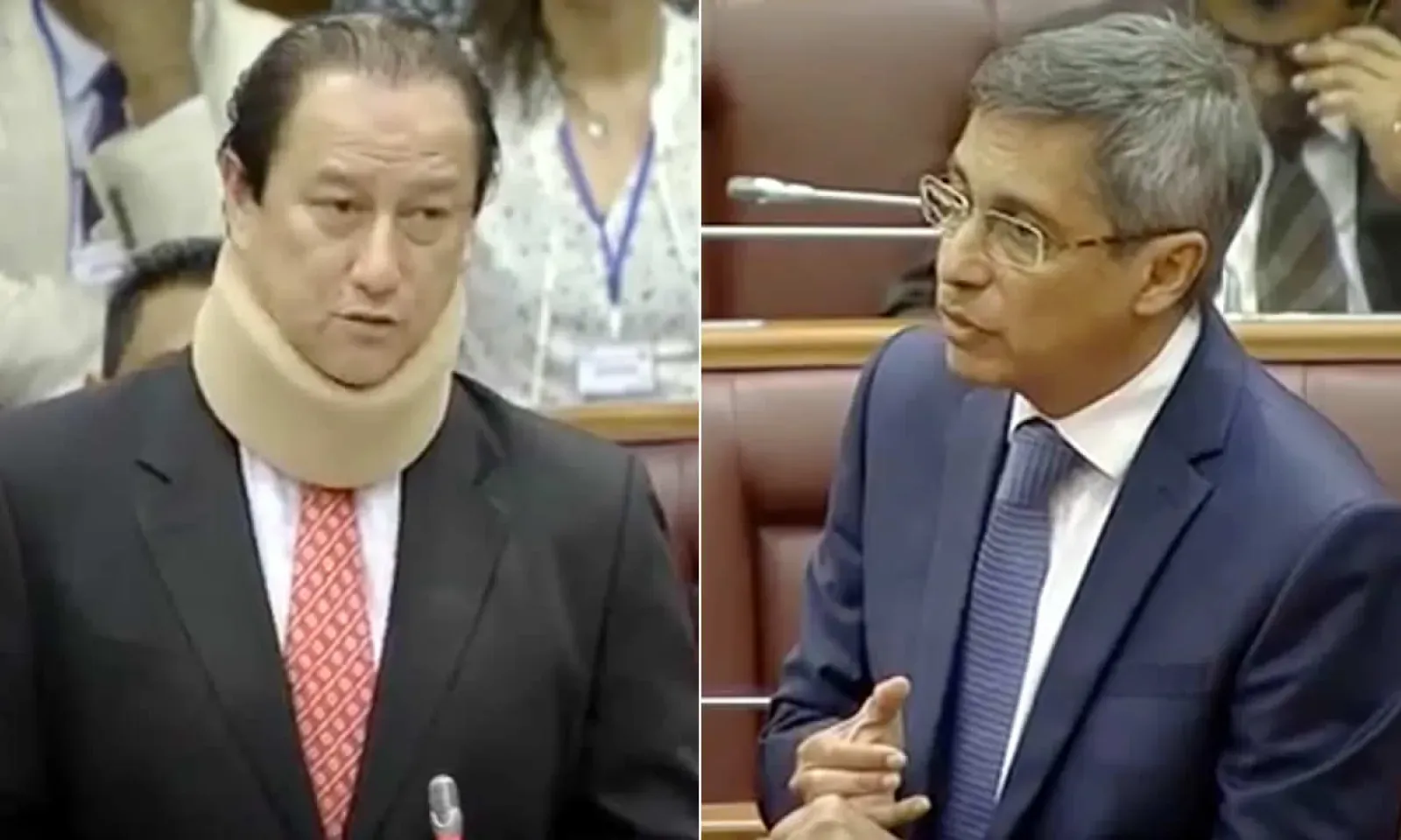 Alain Wong et Xavier-Luc Duval.