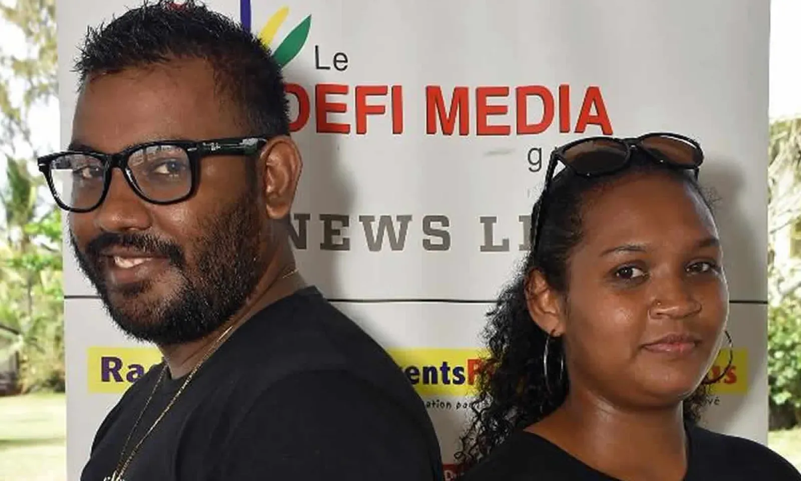 Alam Kaloo  et Joanne Malabar