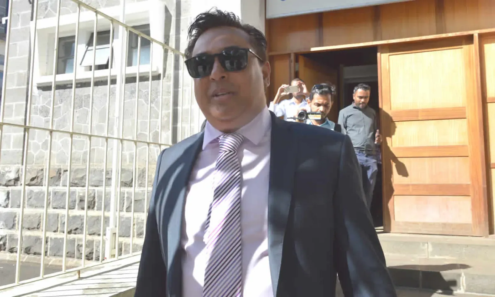 L’avocat Samad Golamaully.