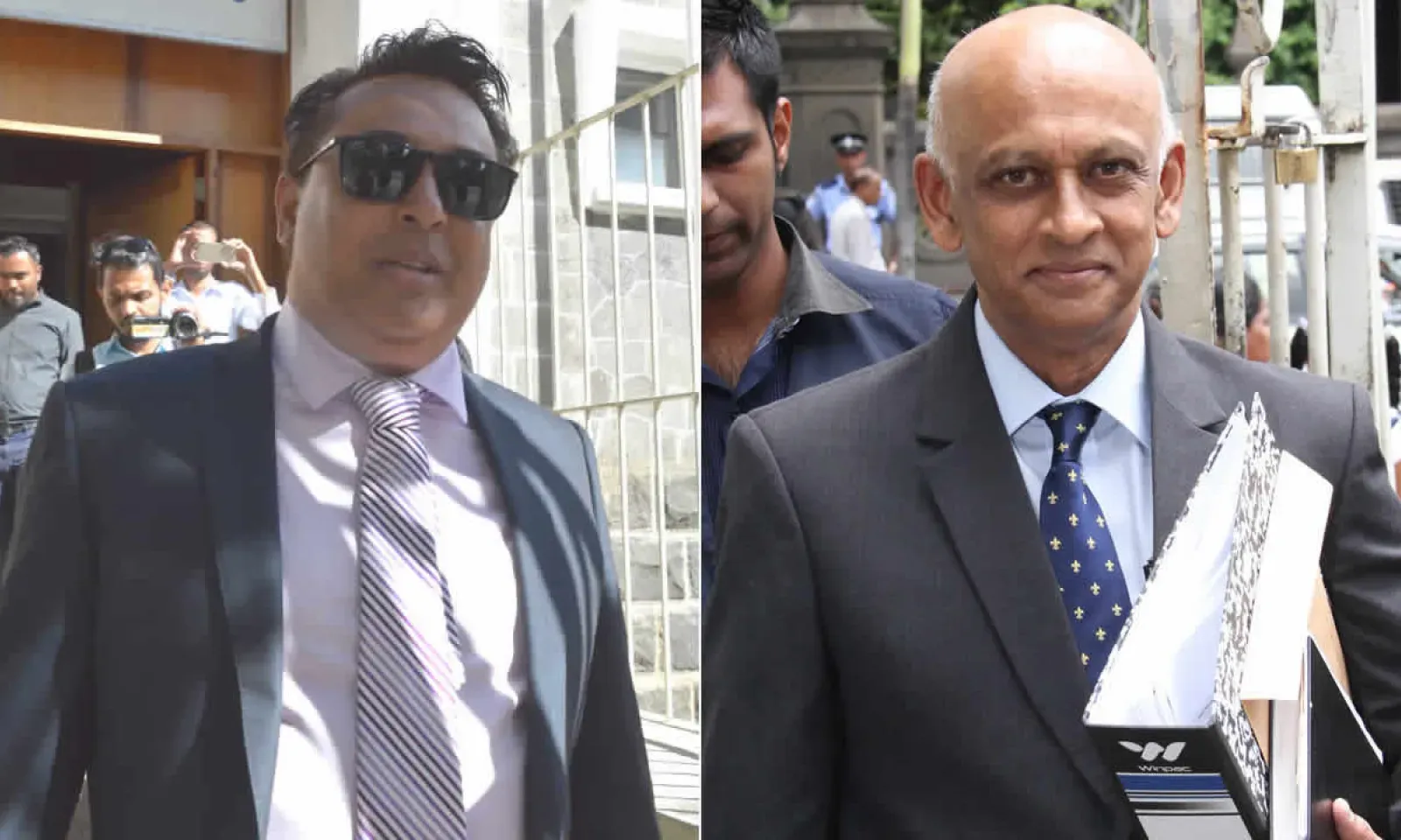 Samad Golamaully et Raouf Gulbul