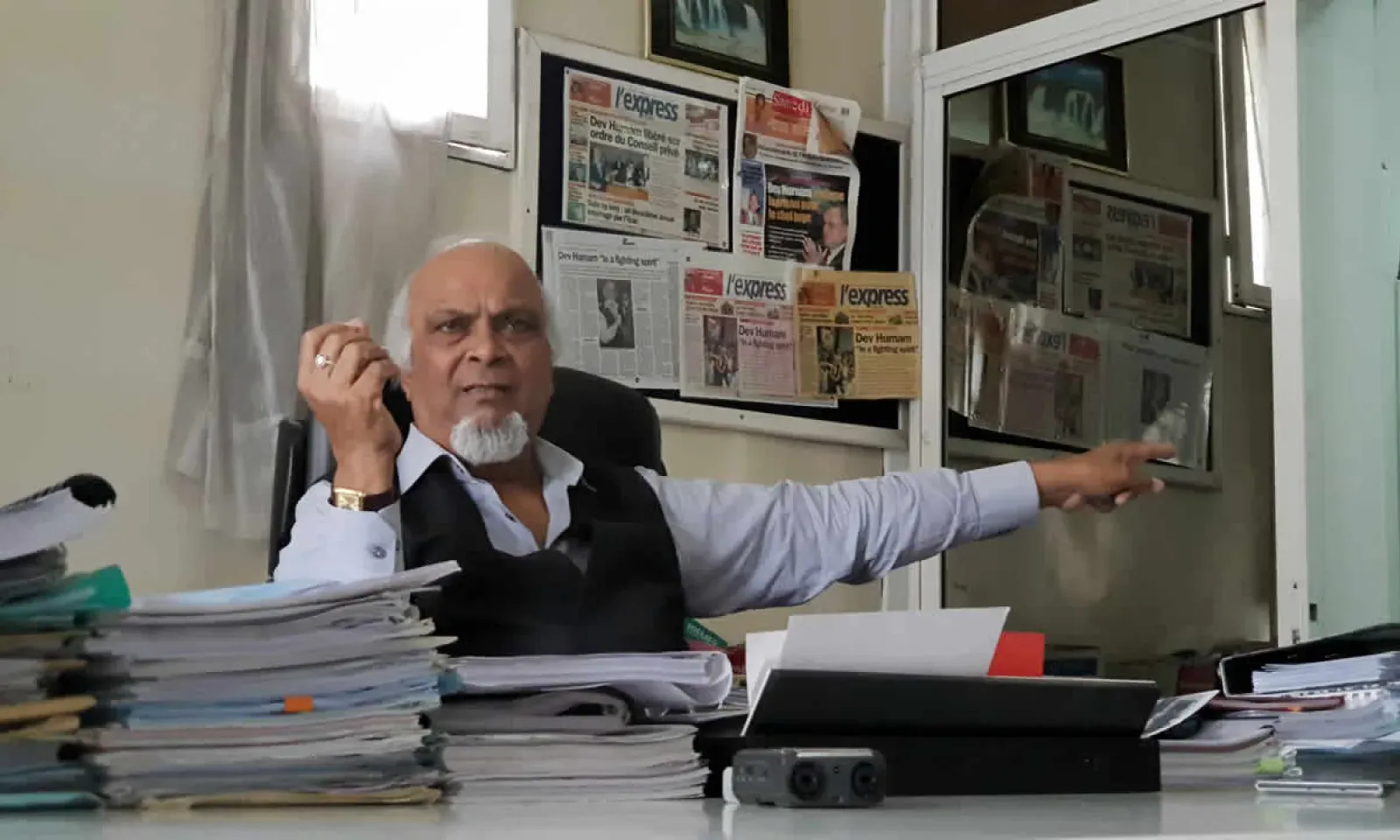 L’ancien avocat et parlementaire Dev Hurnam.