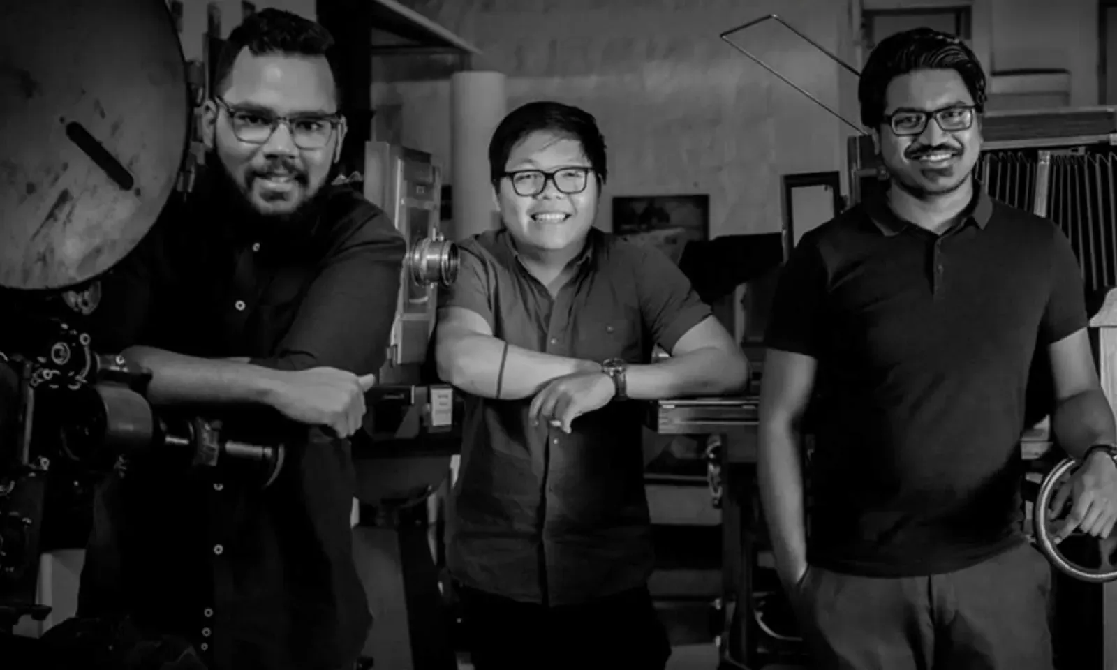 Frederick Bréville, Eric Lee et Brady Goorappa