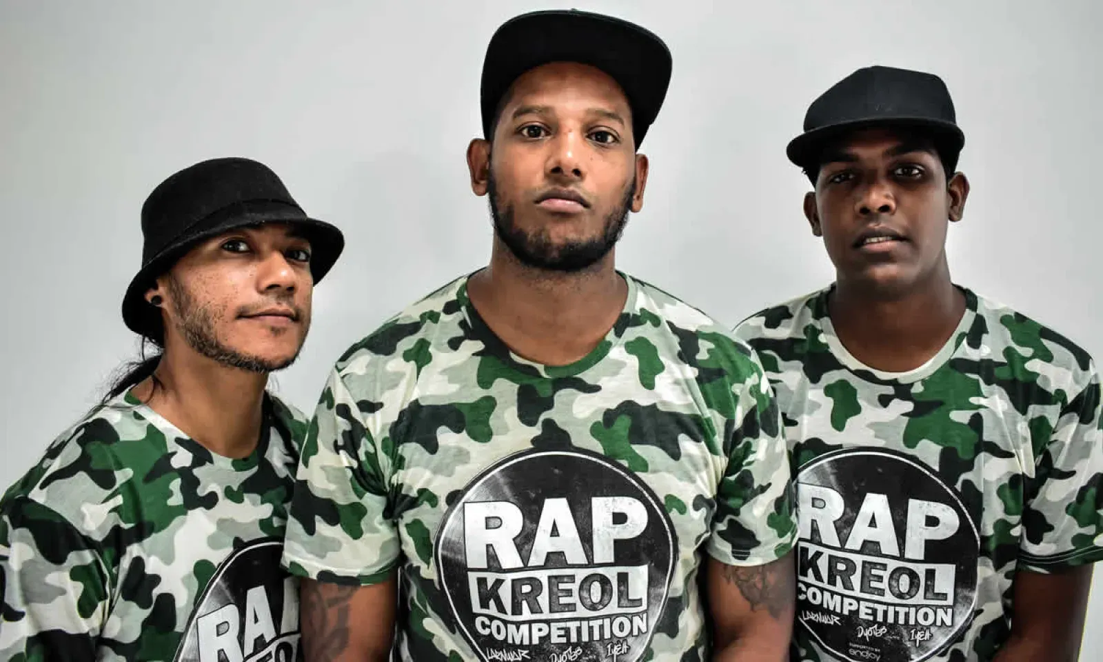 Olivier Chan, Pascal Chellen et Dylan Paul.