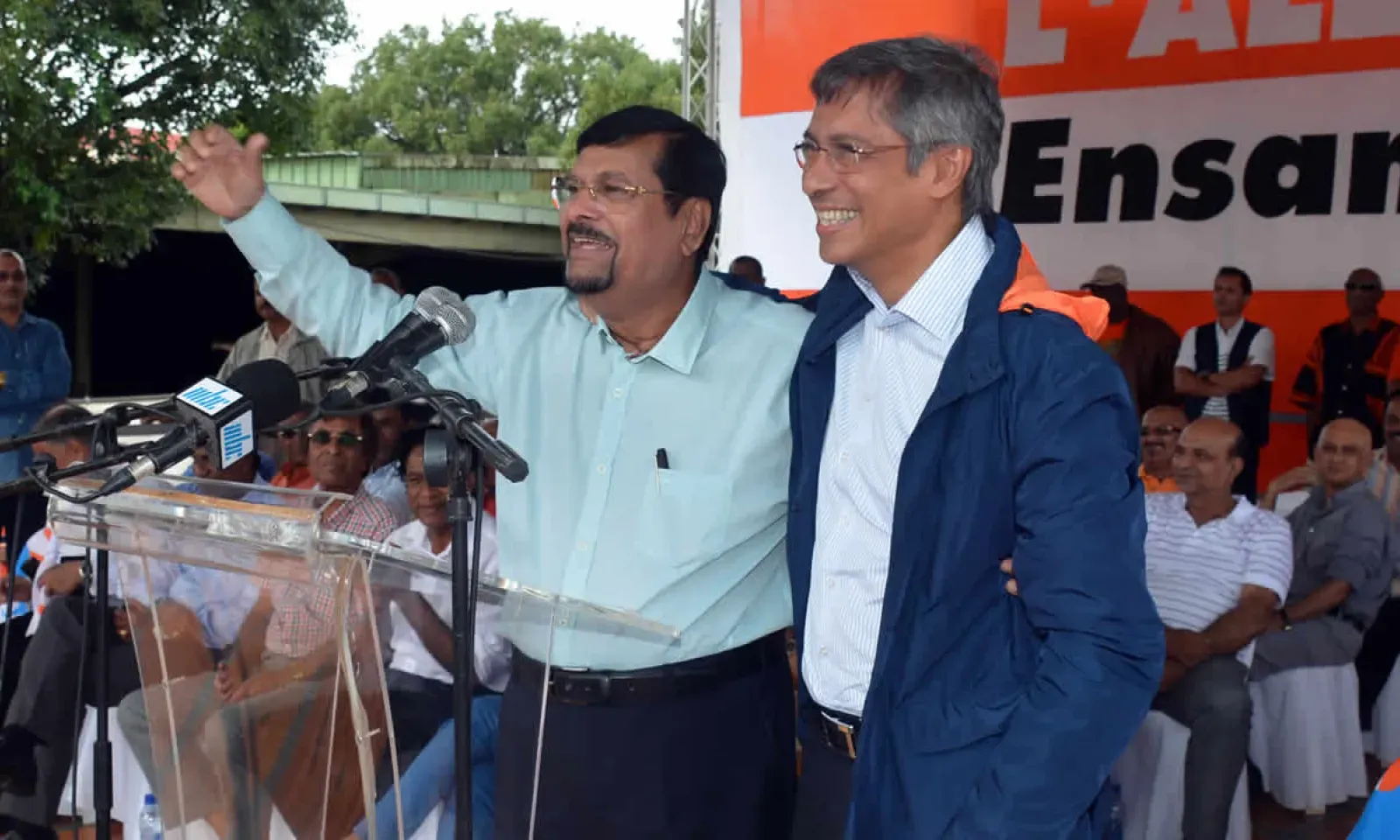 Soodhun et Xavier Duval dans un passé pas si lointain.