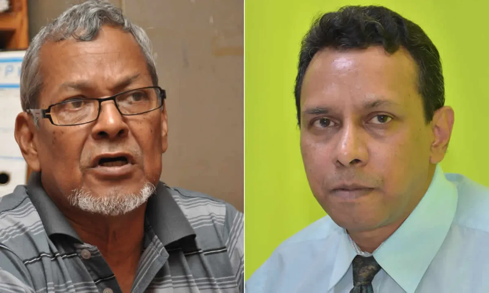 Jack Bizlall et Rajen Bablee.