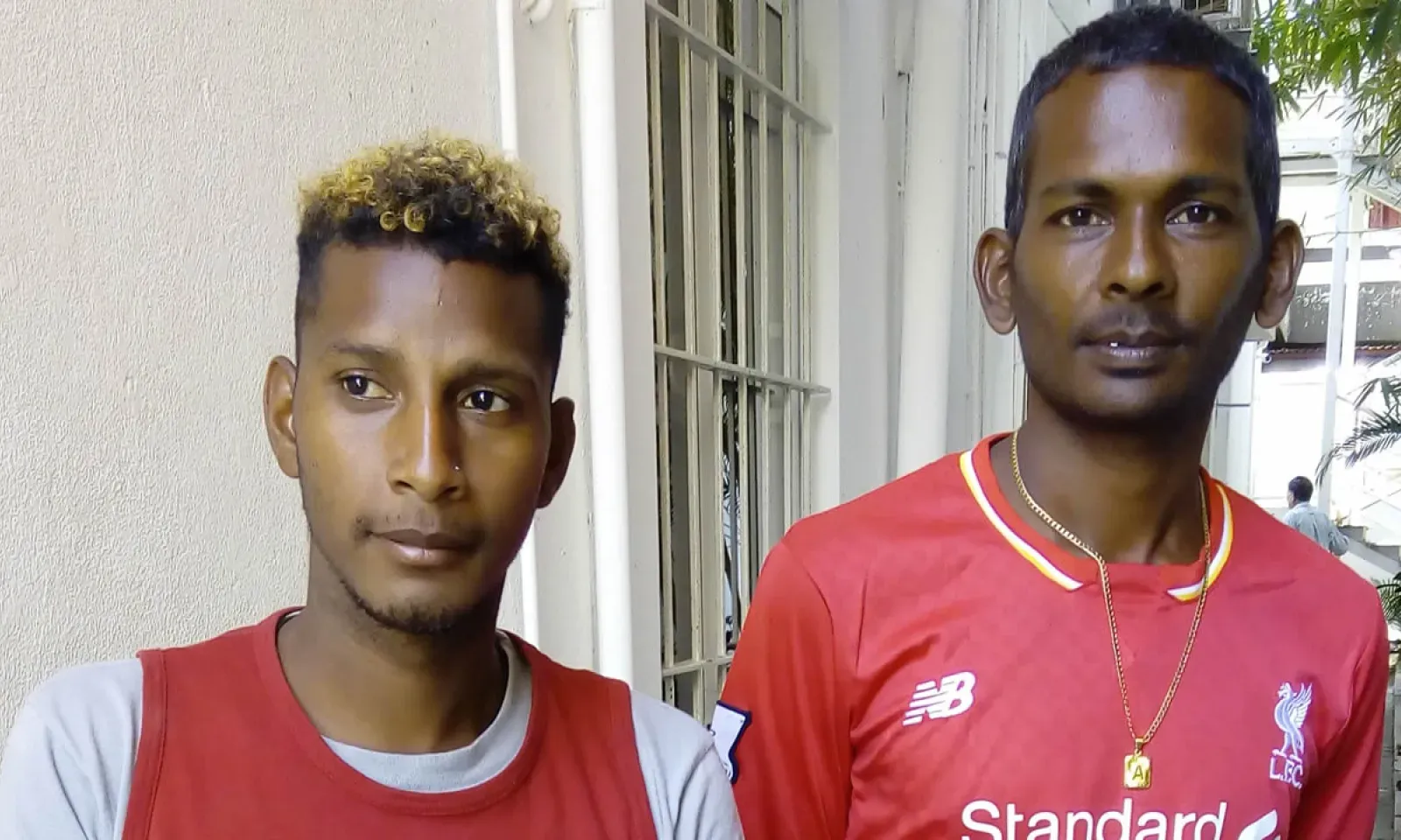 Cédric Faron et Anavassy Bageeruthy