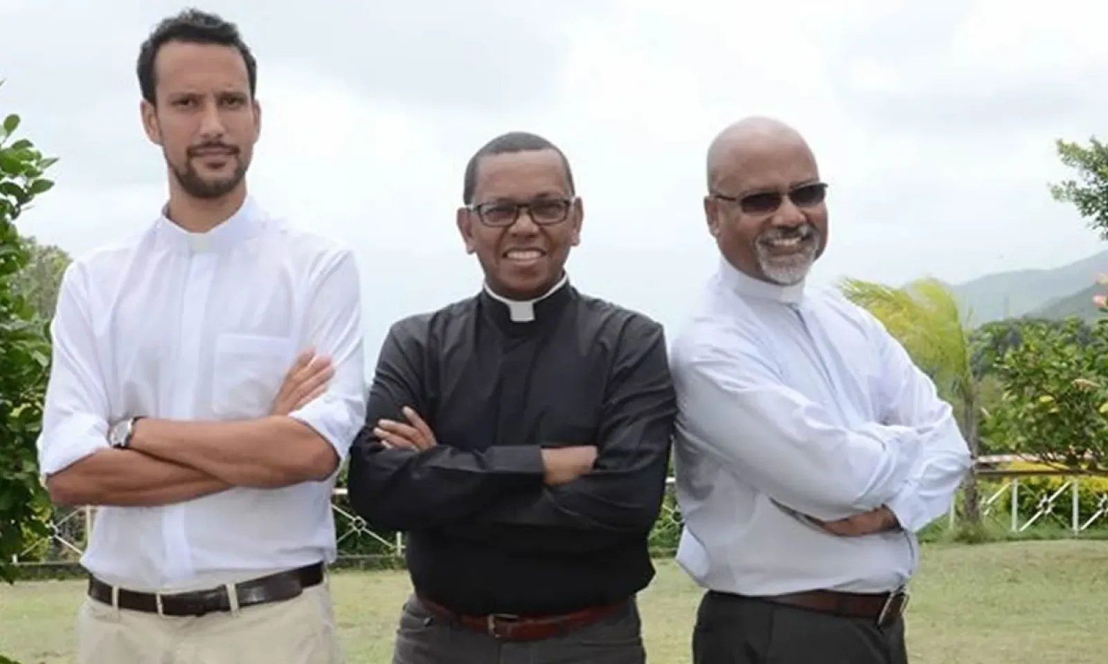 Laurent Rivet, Jean-Claude Véder et Jocelyn Grégoire.