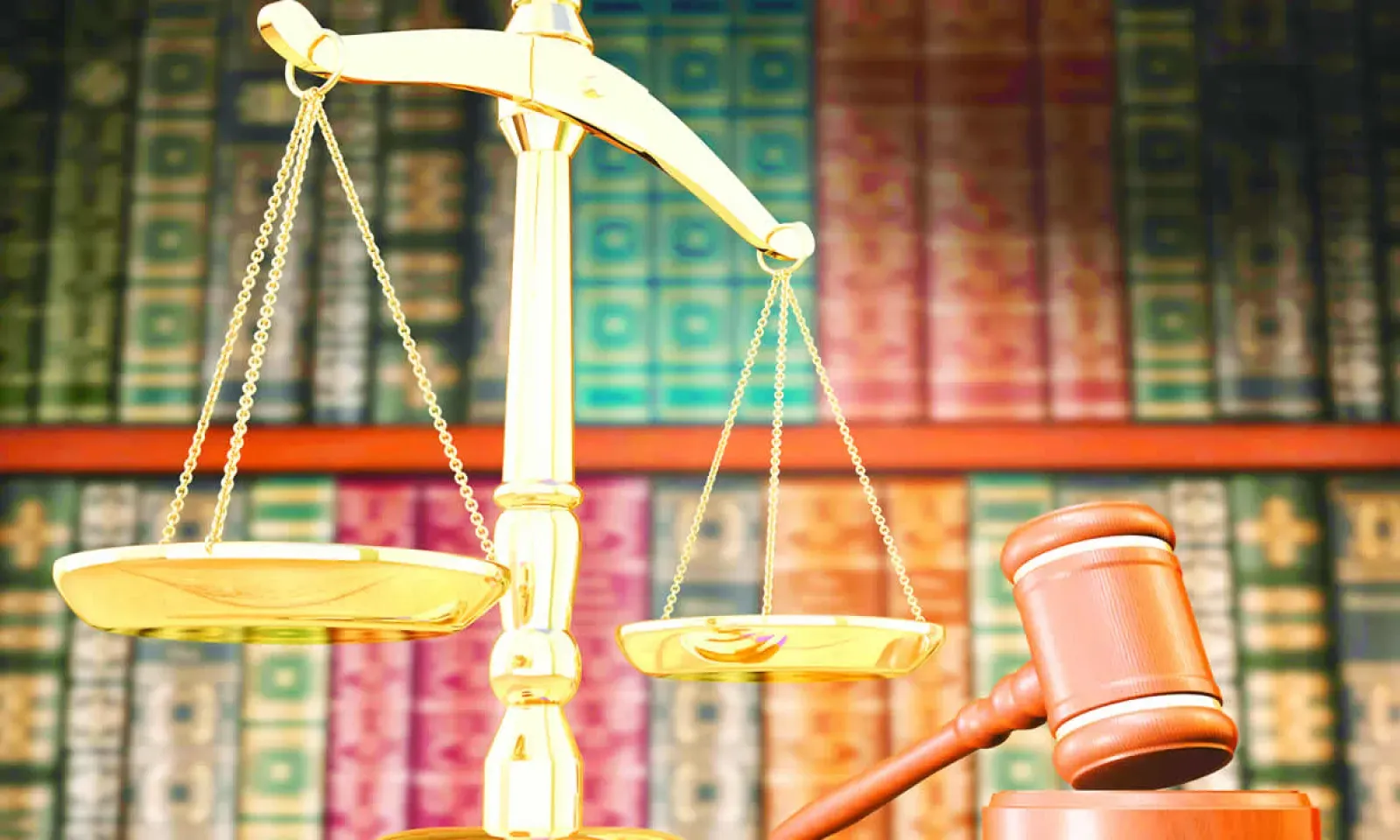 La balance de la justice.