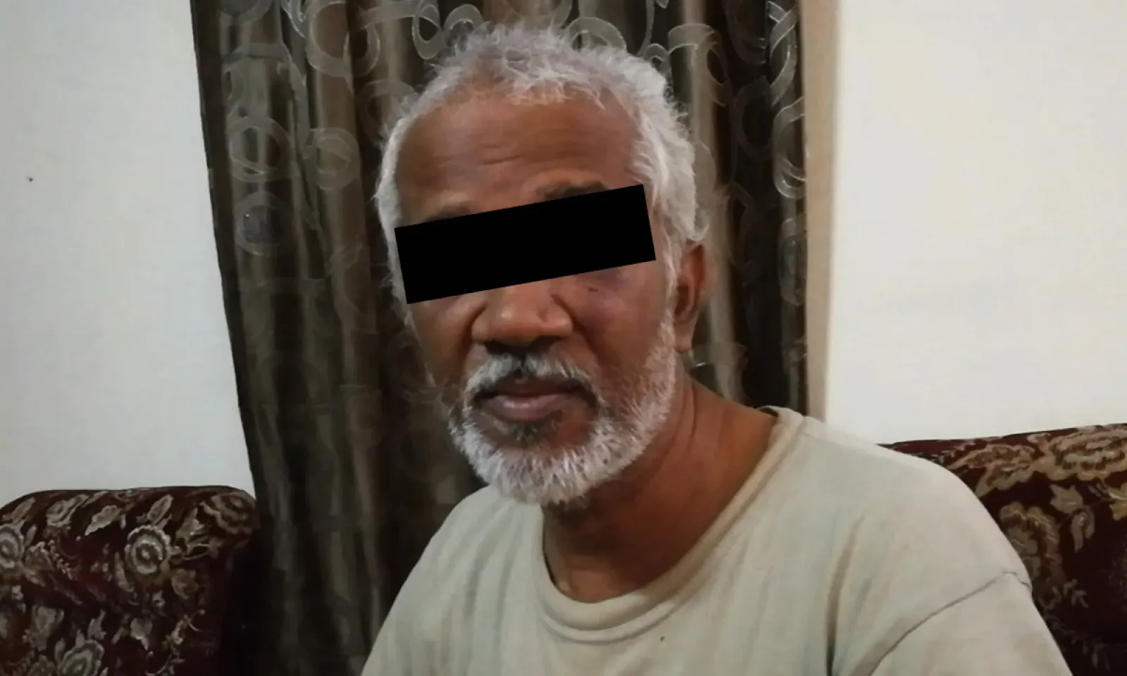 Fareed, victime de l’agression.