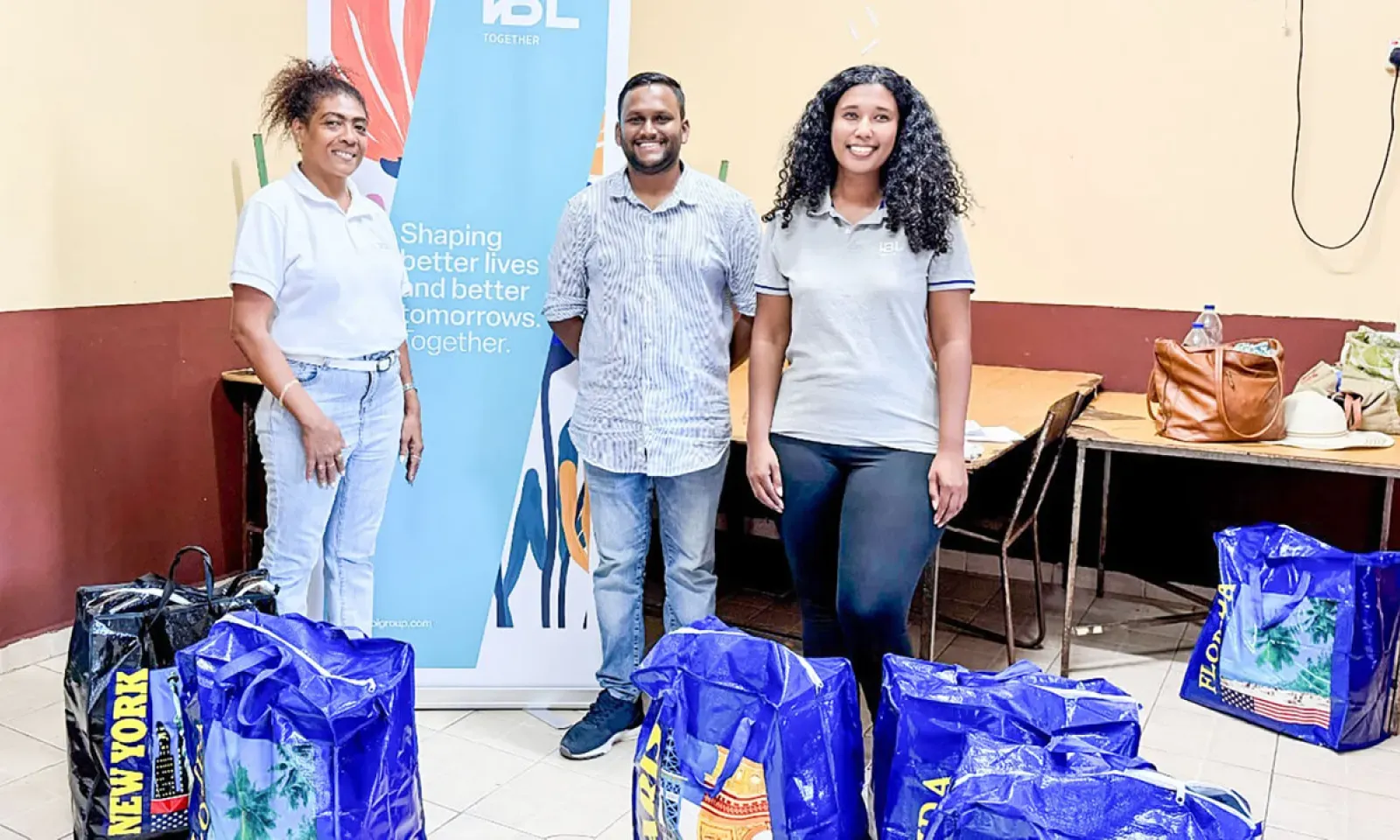 Mobilisation solidaire d’IBL et de la Fondation Joseph Lagesse en faveur de familles vulnérables.