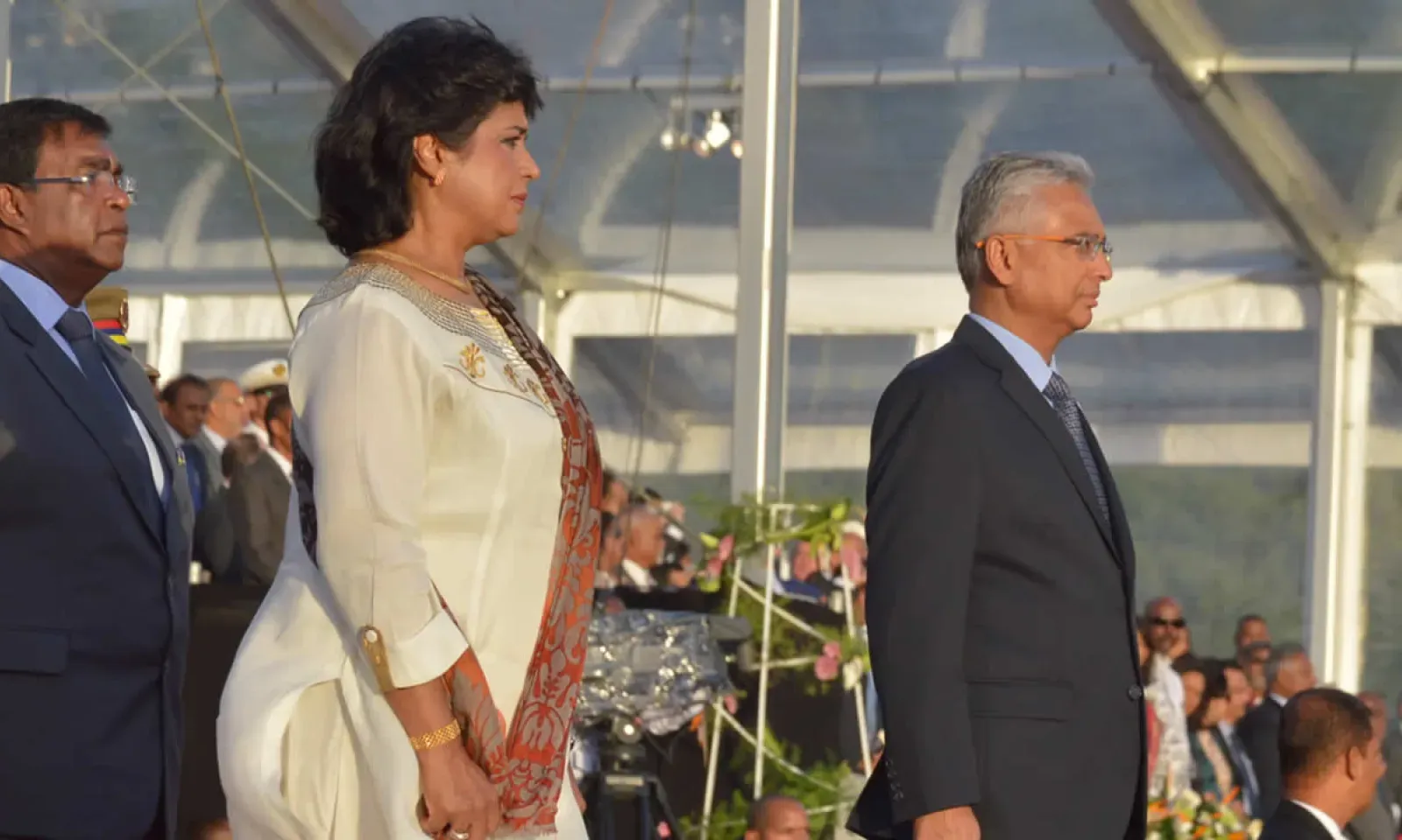 Pravind Jugnauth et Ameenah Gurib-Fakim.