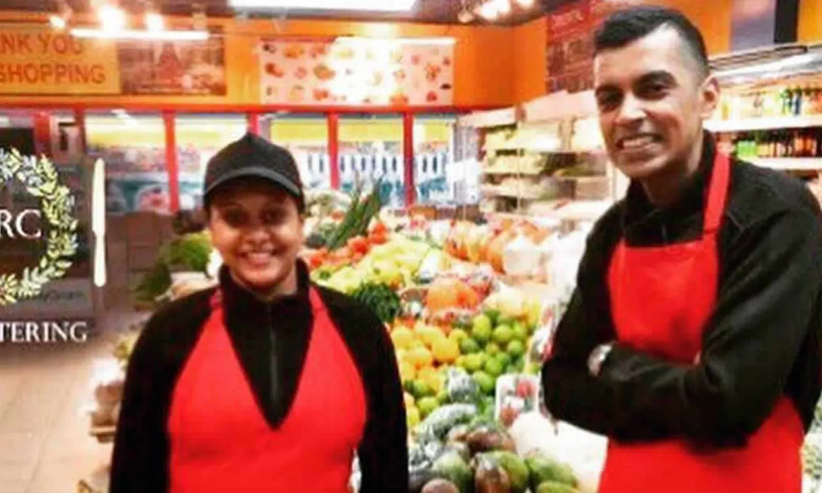 Kavish Ramgoolam et sa partenaire.