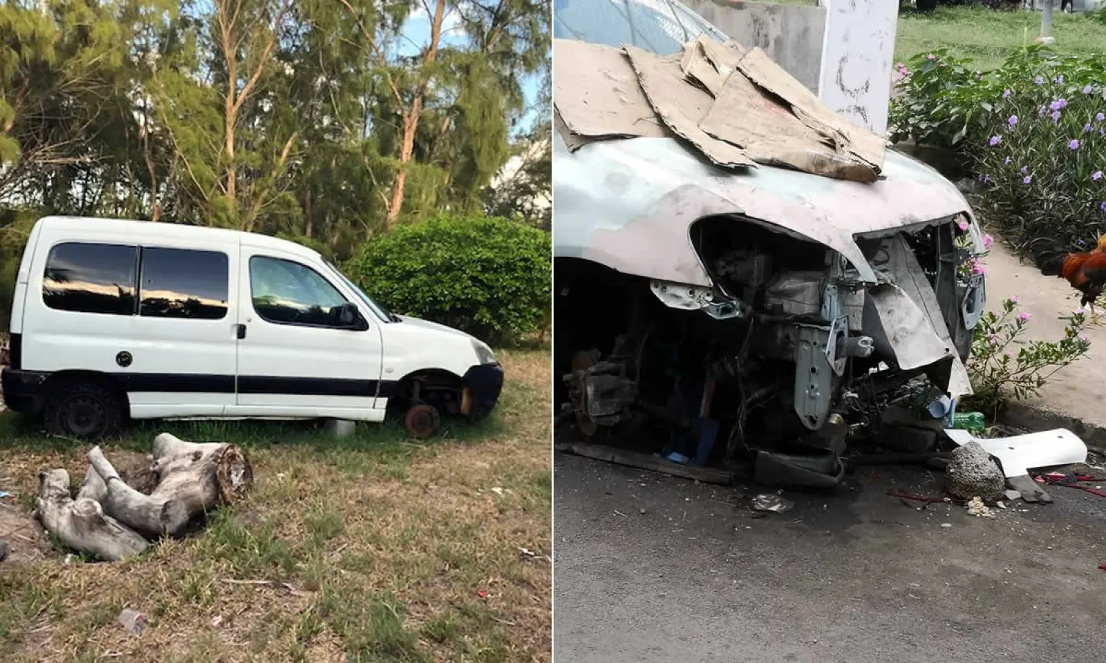 véhicules abandonnés