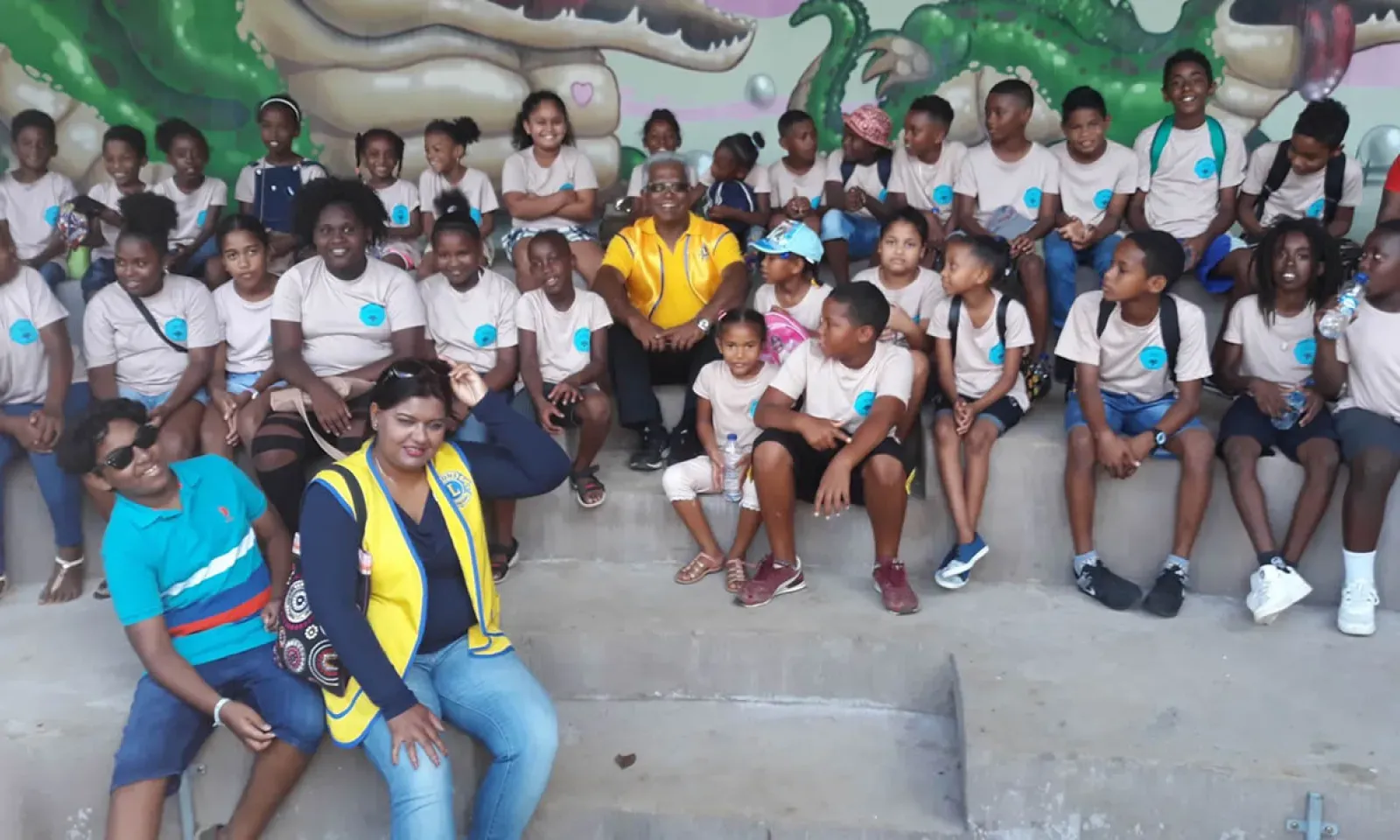 La remise des cadeaux  s’est faite à la Vanille Nature Park.