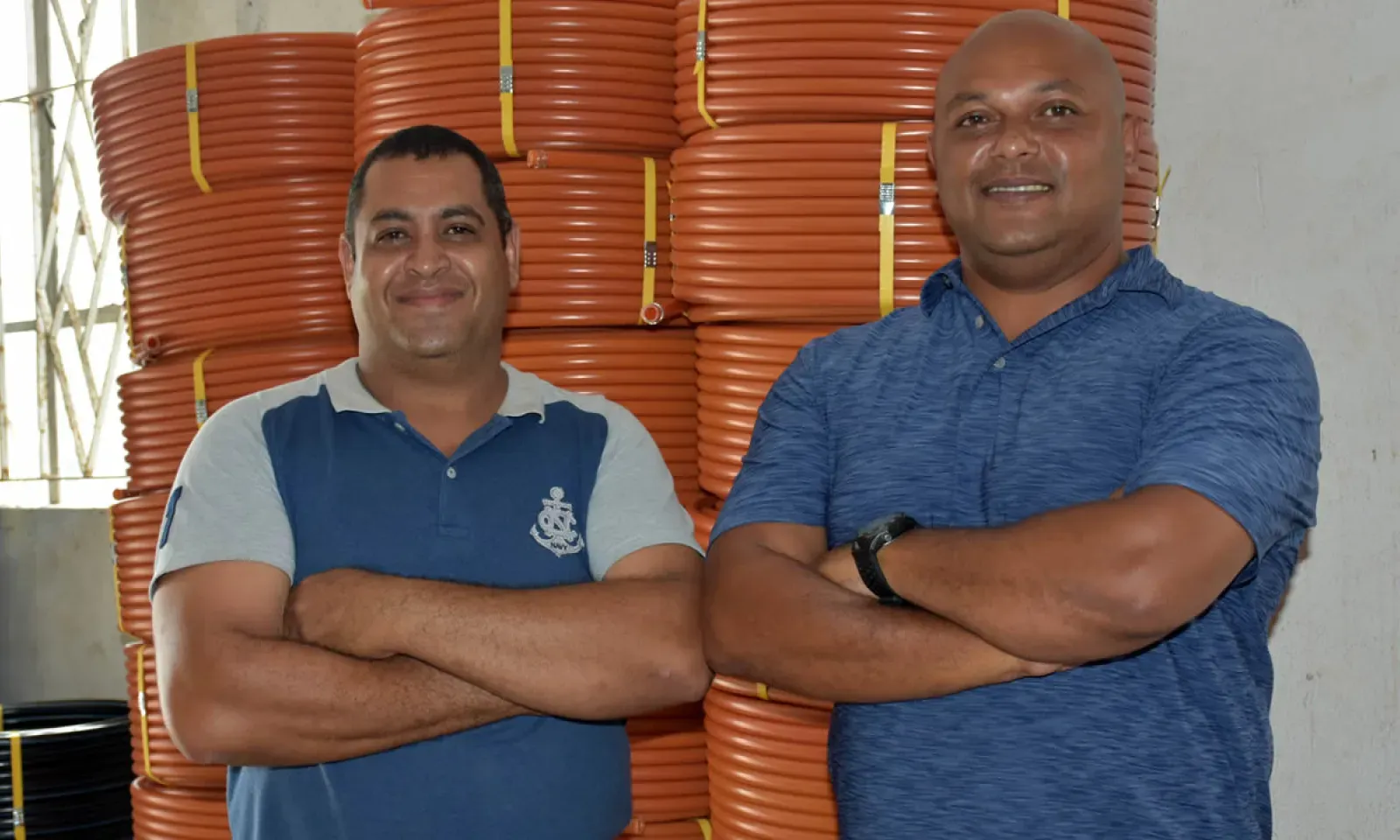 Jovani Gopal et Herwin Coret.