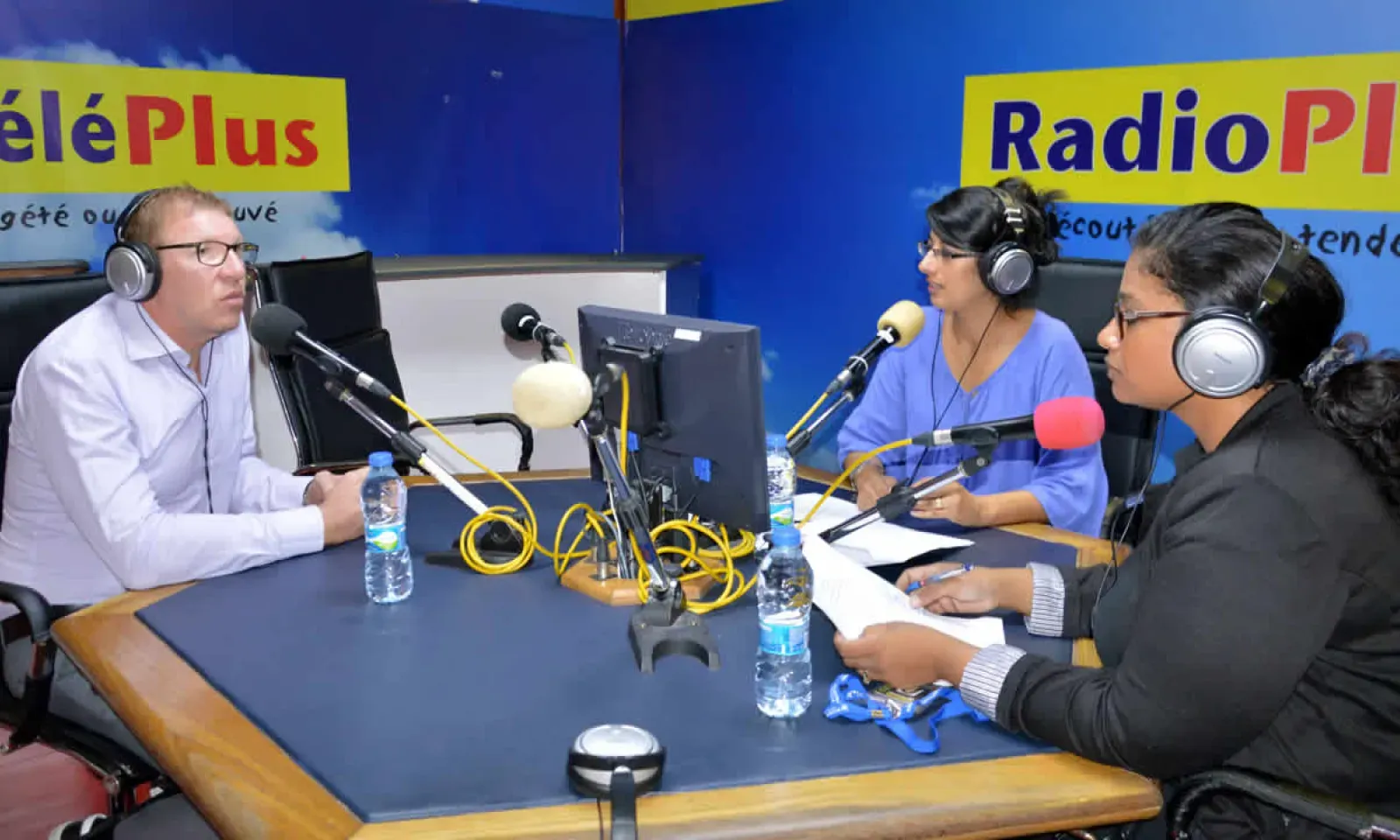 Le Dr Van Den Broeck sur le plateau d’Xplik ou K santé sur Radio Plus.