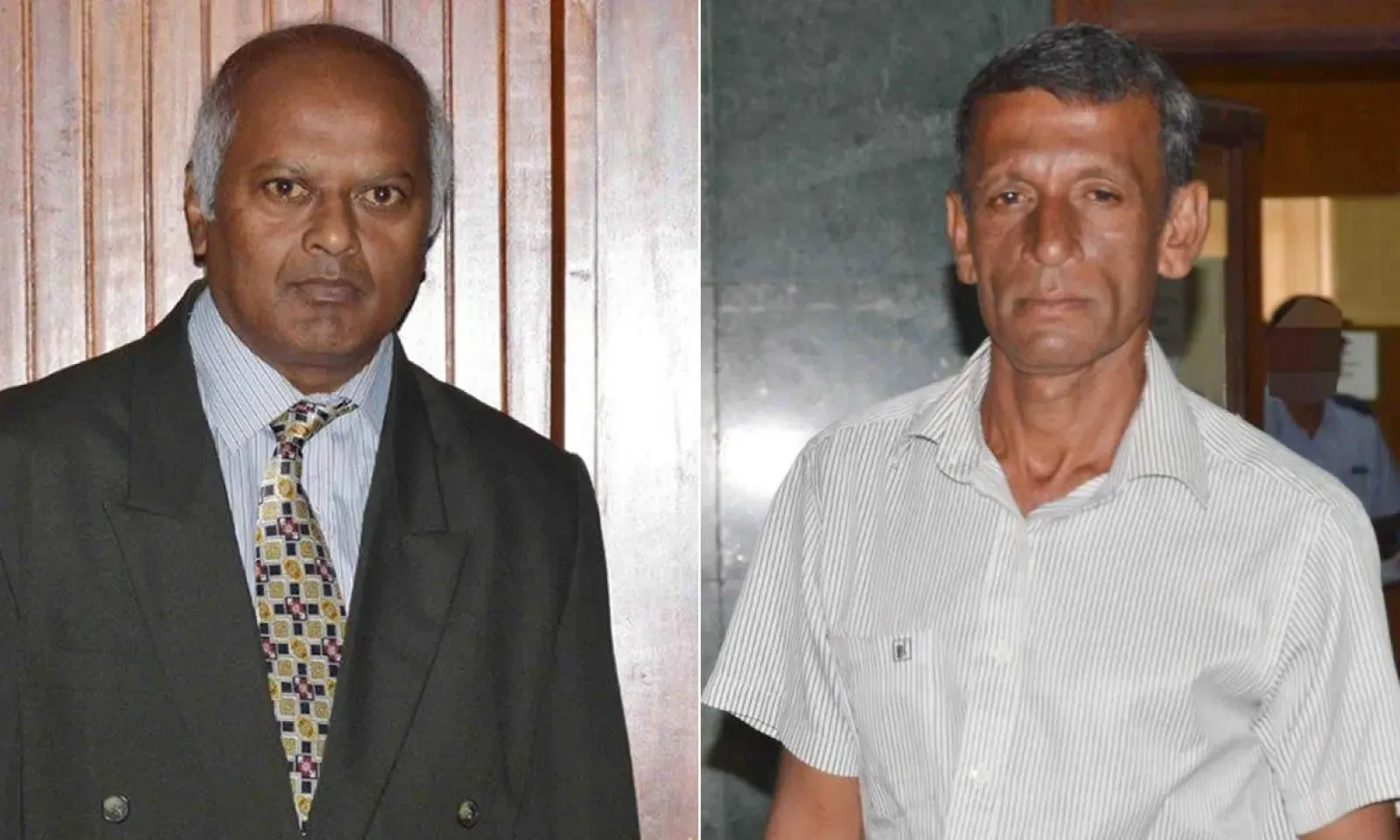 Omdeo Kumar Budloo et Veejai Coomar Doobooree.