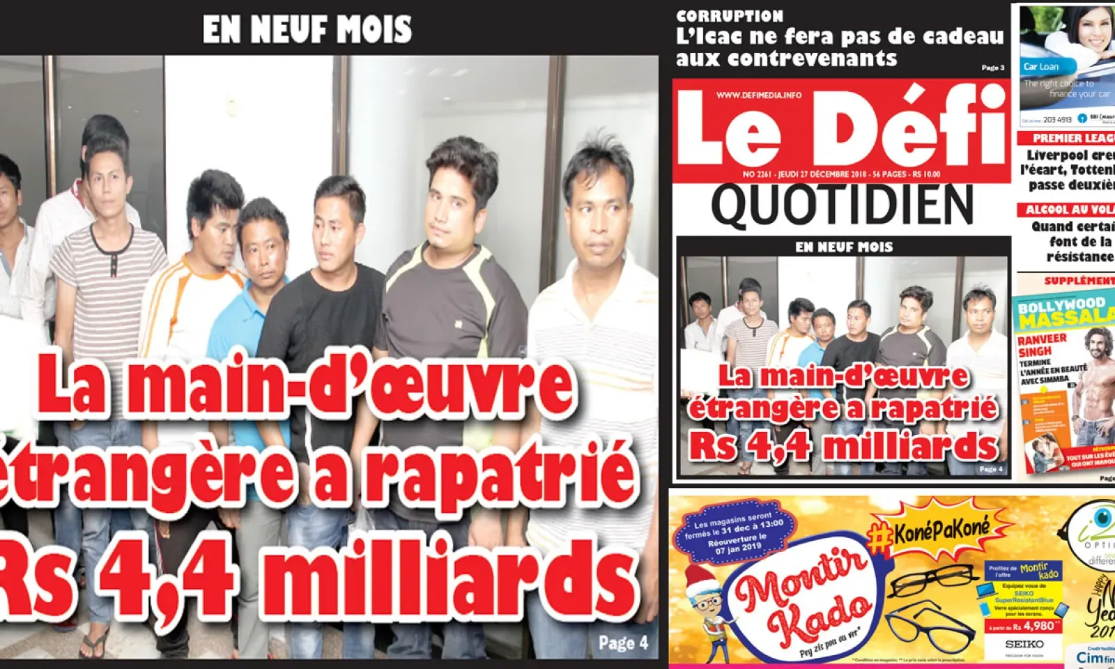 Quotidien 2261